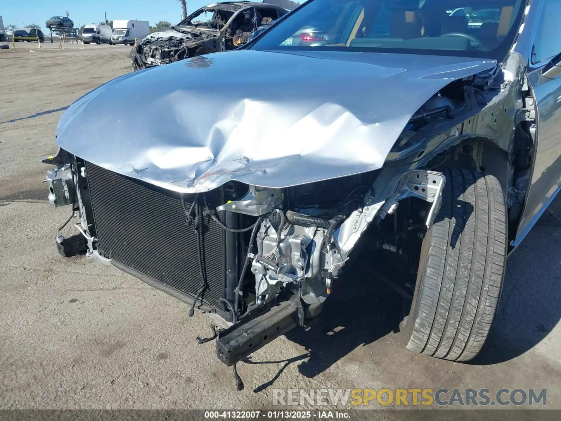 6 Фотография поврежденного автомобиля 58ADA1C12RU042009 LEXUS ES 300H 2024