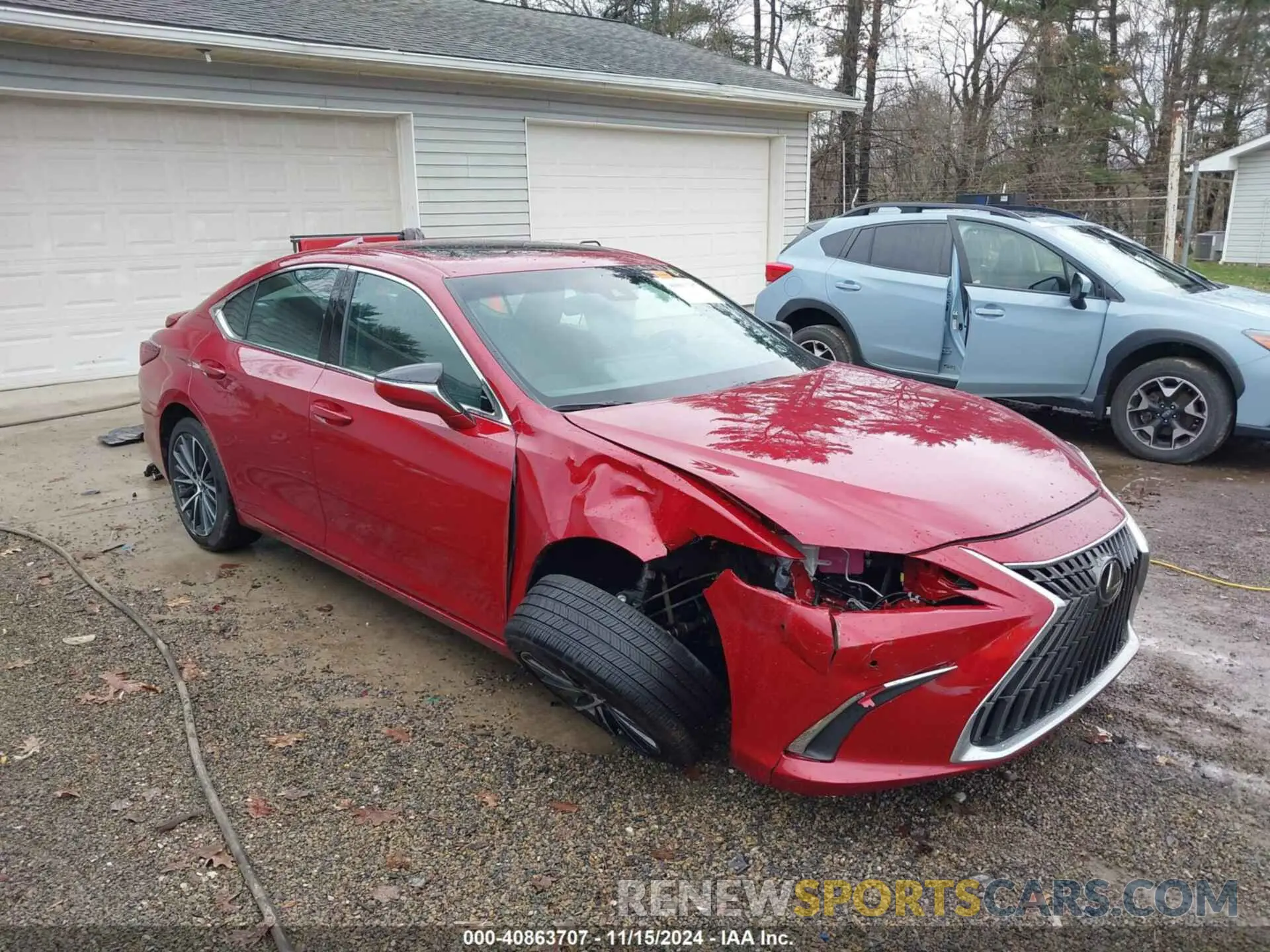 1 Фотография поврежденного автомобиля 58ADA1C14RU040827 LEXUS ES 300H 2024