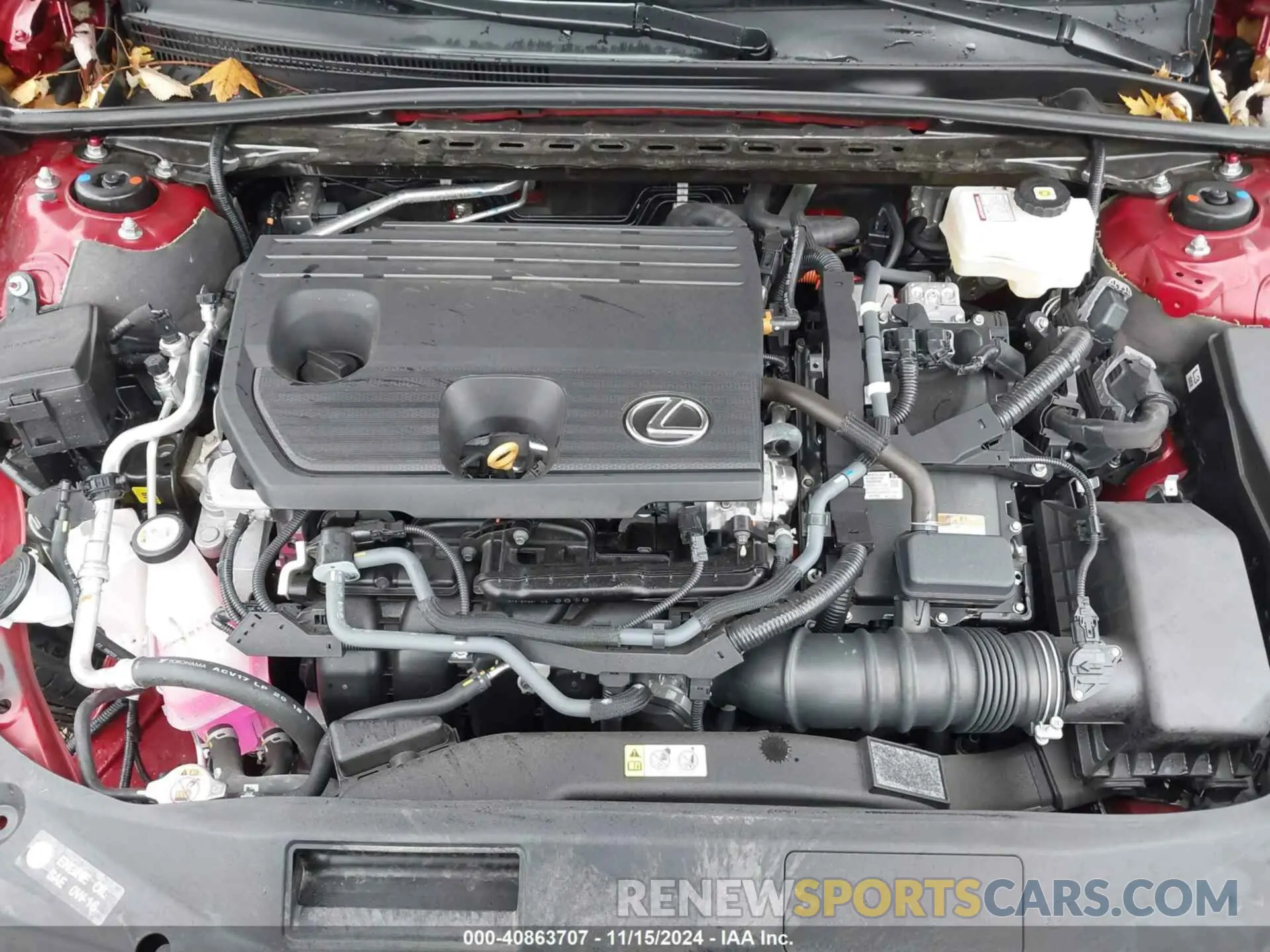 10 Фотография поврежденного автомобиля 58ADA1C14RU040827 LEXUS ES 300H 2024