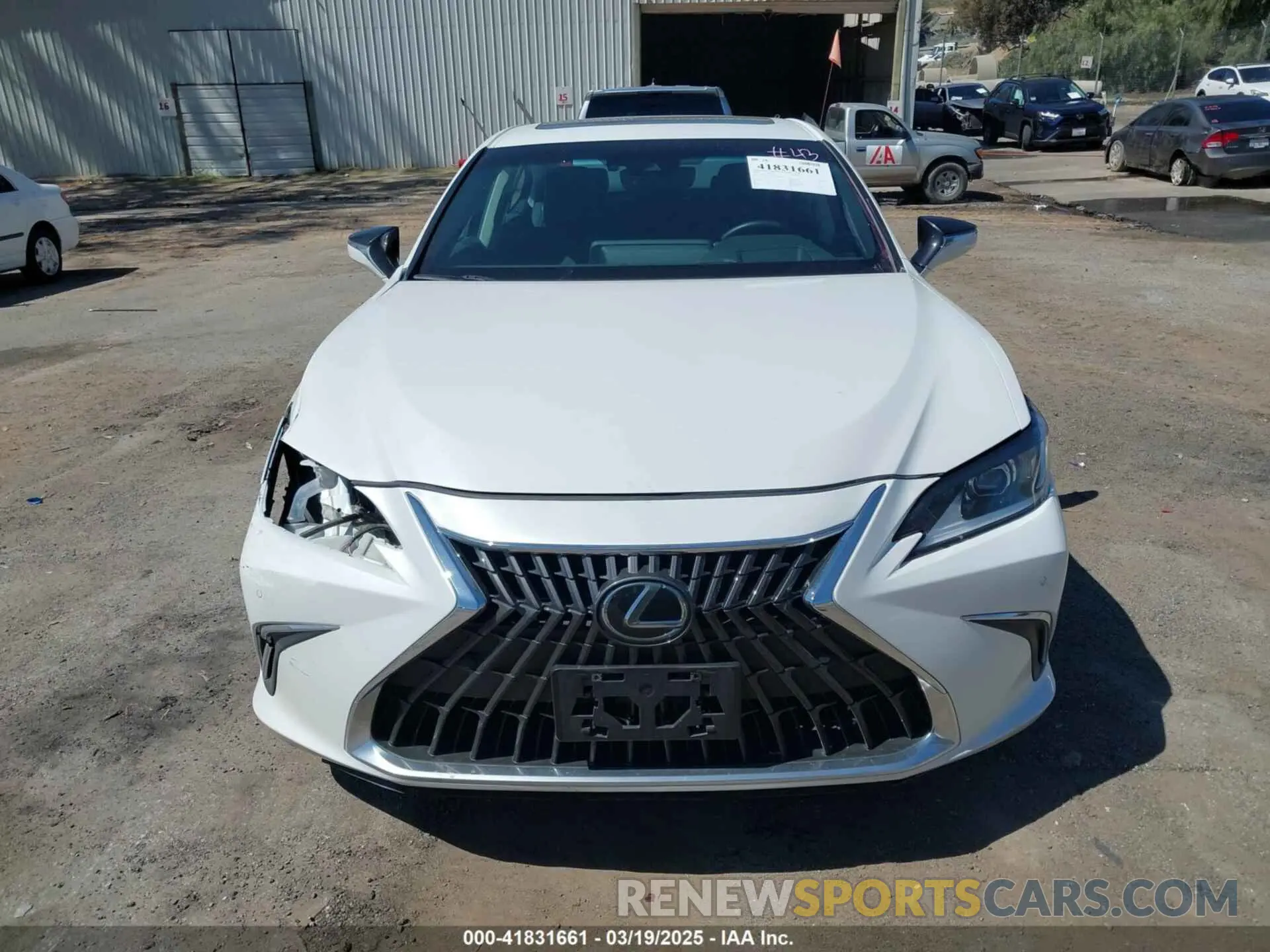 13 Photograph of a damaged car 58ADA1C16RU039730 LEXUS ES 300H 2024