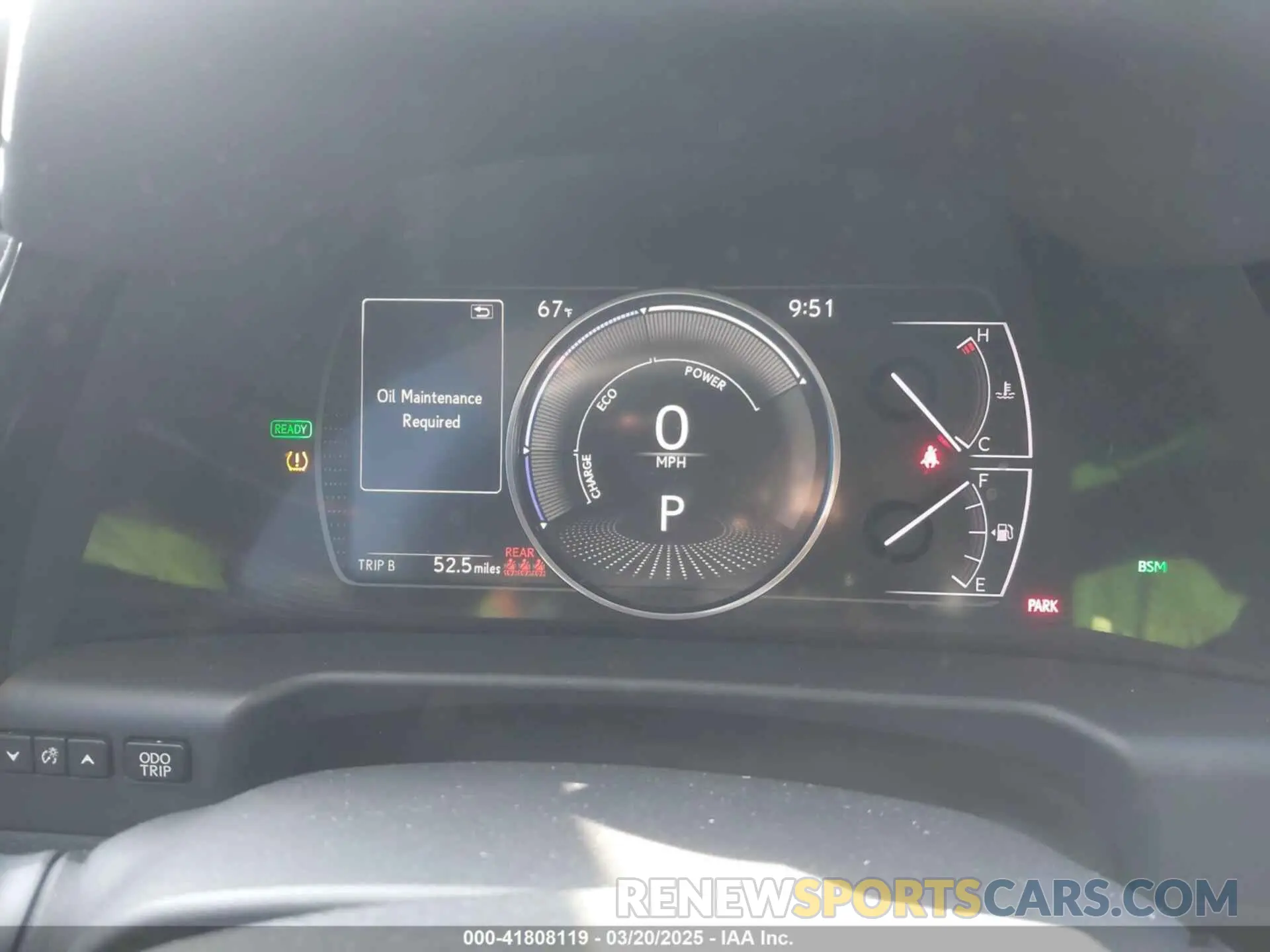 7 Фотография поврежденного автомобиля 58ADA1C1XRU041495 LEXUS ES 300H 2024