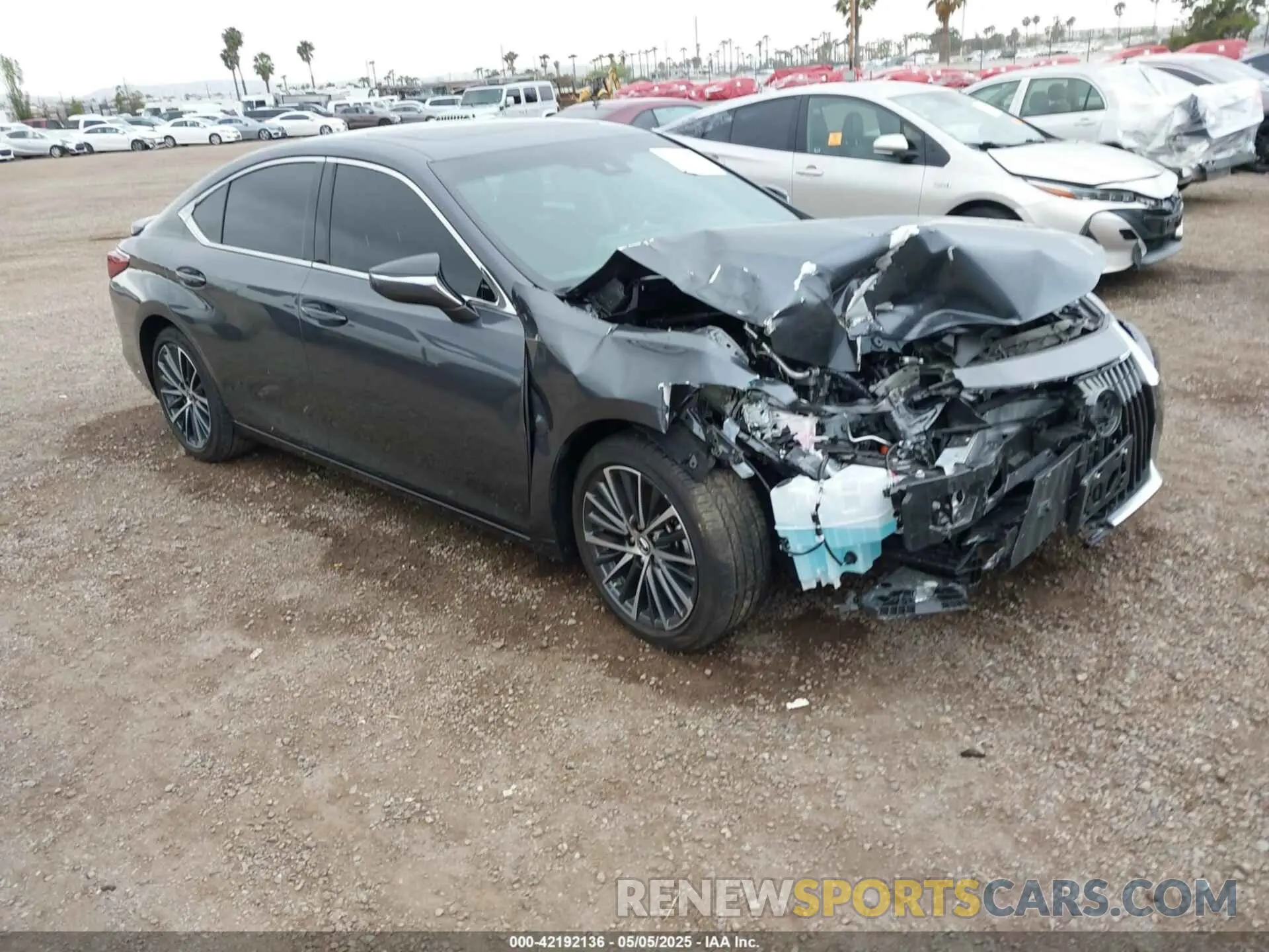 1 Photograph of a damaged car 58ADA1C10SU057257 LEXUS ES 300H 2025