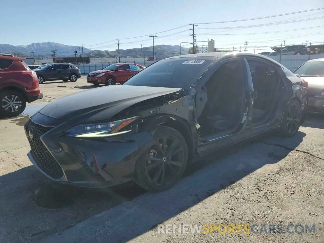 1 Photograph of a damaged car 58ABA1C14PU032120 LEXUS ES 300H F 2023