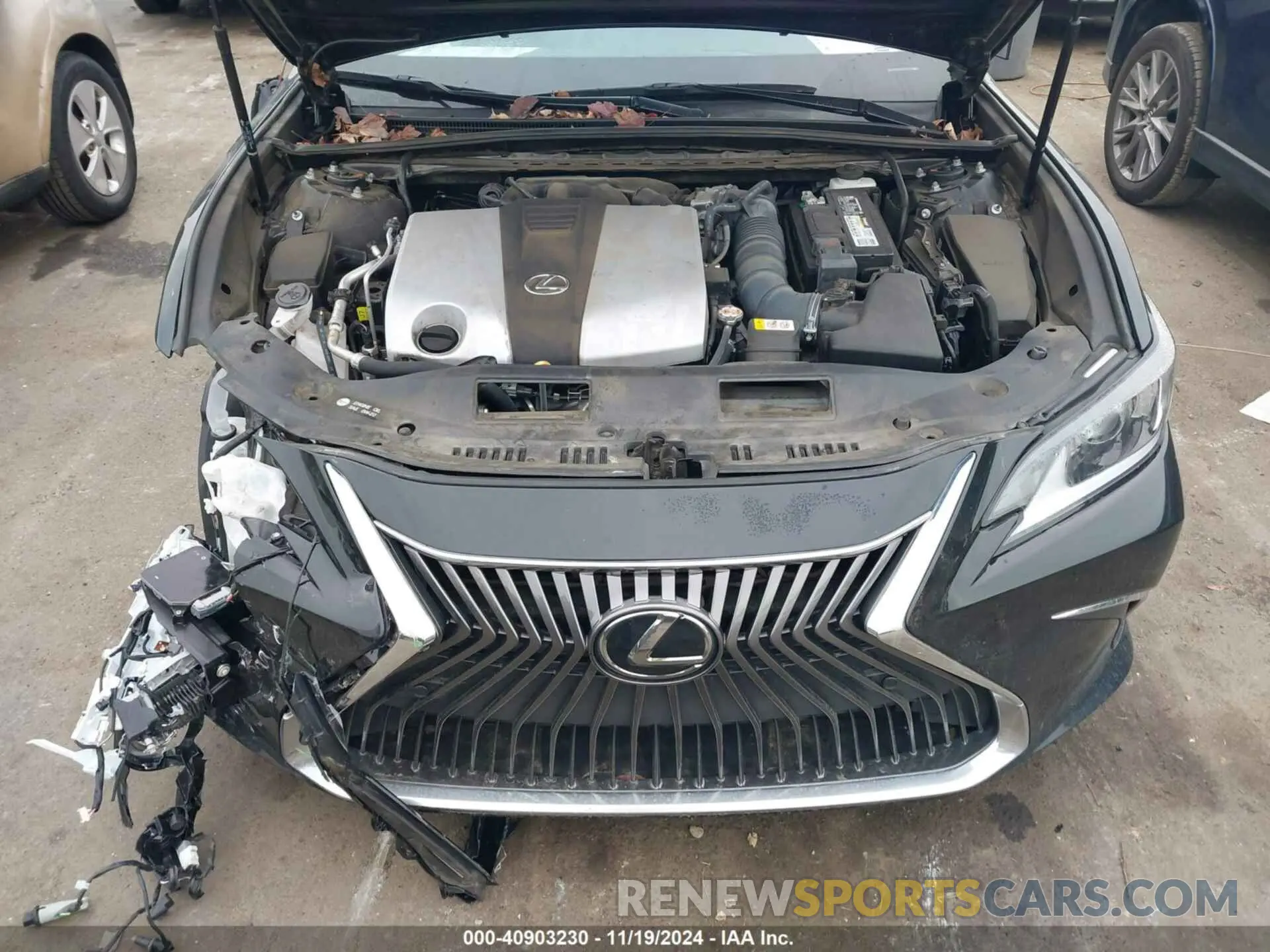 10 Фотография поврежденного автомобиля 58ABZ1B11KU024849 LEXUS ES 350 2019