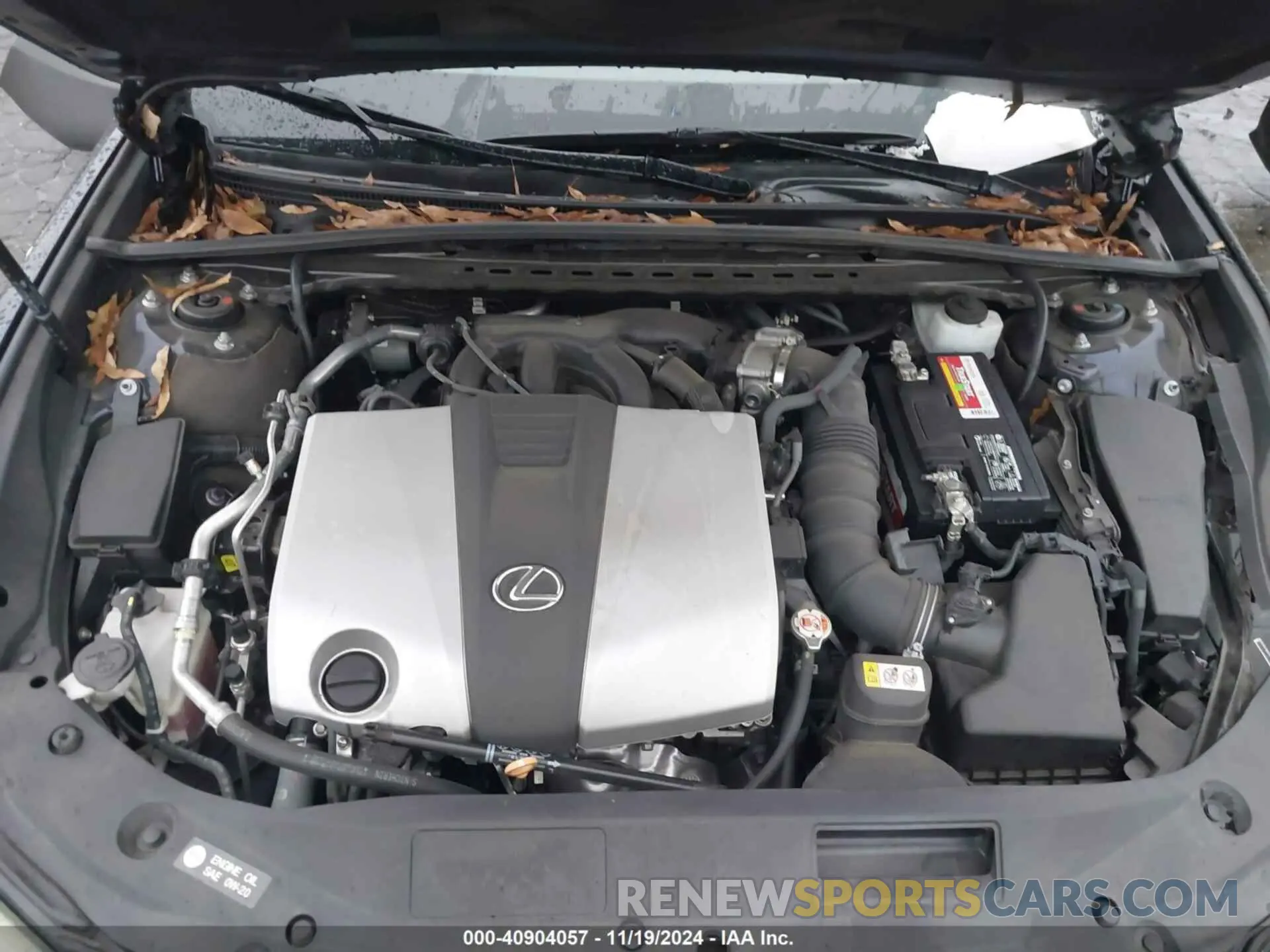 10 Фотография поврежденного автомобиля 58ABZ1B12KU025055 LEXUS ES 350 2019
