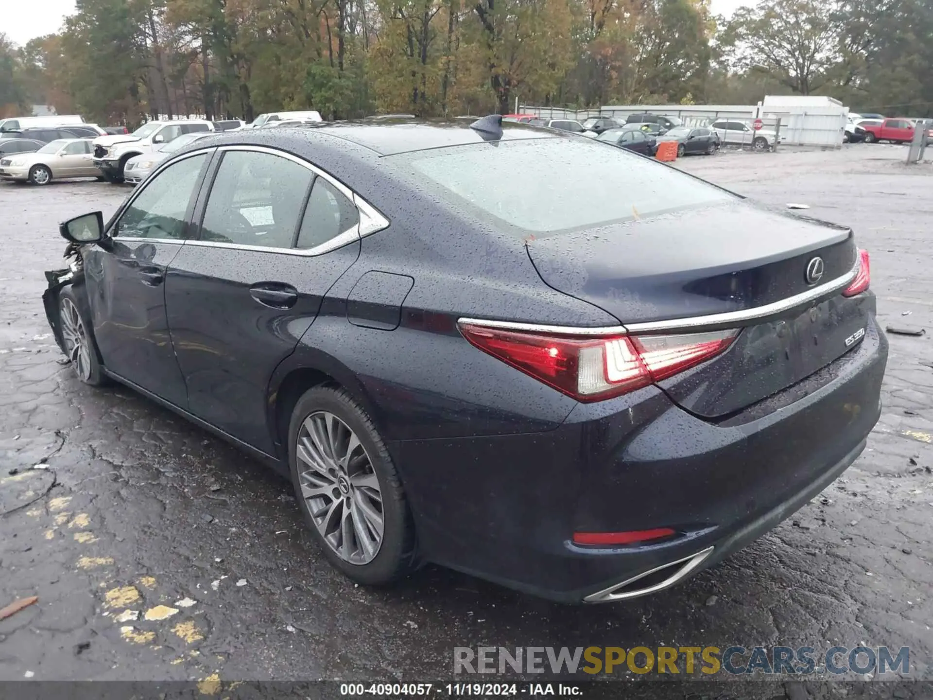3 Фотография поврежденного автомобиля 58ABZ1B12KU025055 LEXUS ES 350 2019