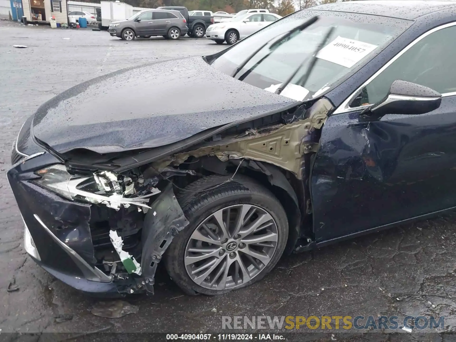 6 Фотография поврежденного автомобиля 58ABZ1B12KU025055 LEXUS ES 350 2019