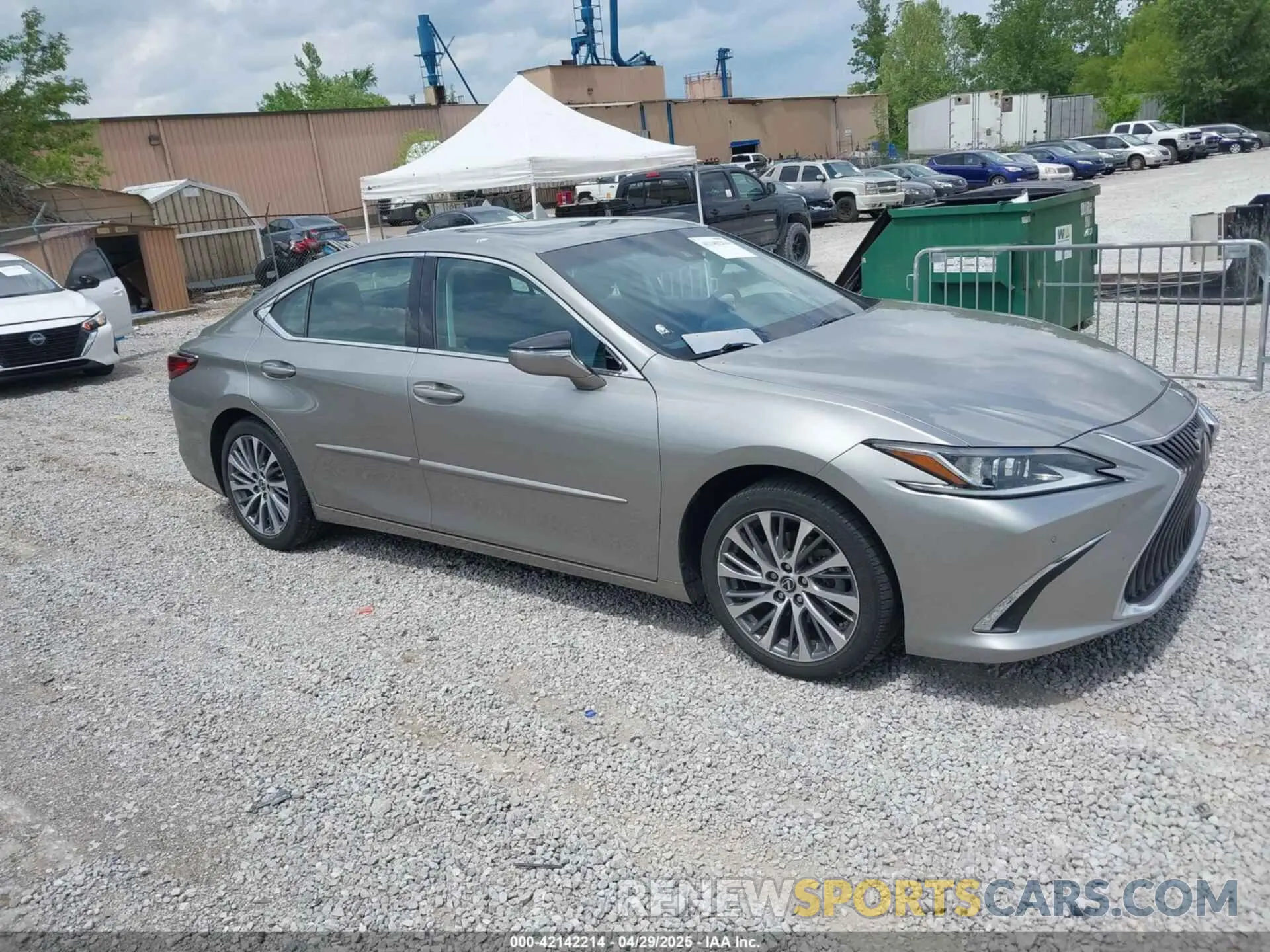 1 Фотография поврежденного автомобиля 58ABZ1B13KU015358 LEXUS ES 350 2019