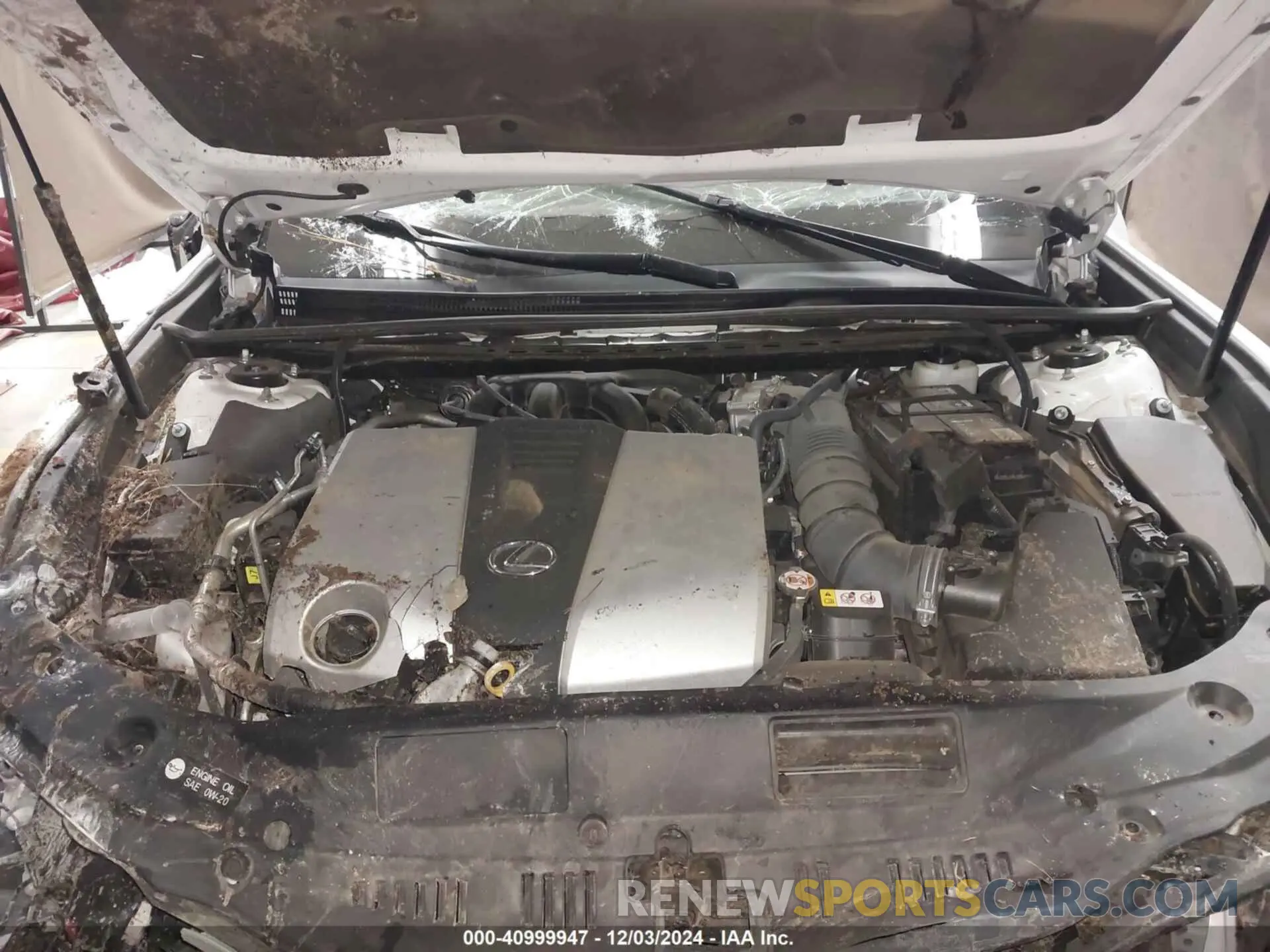 10 Photograph of a damaged car 58ABZ1B13KU017966 LEXUS ES 350 2019