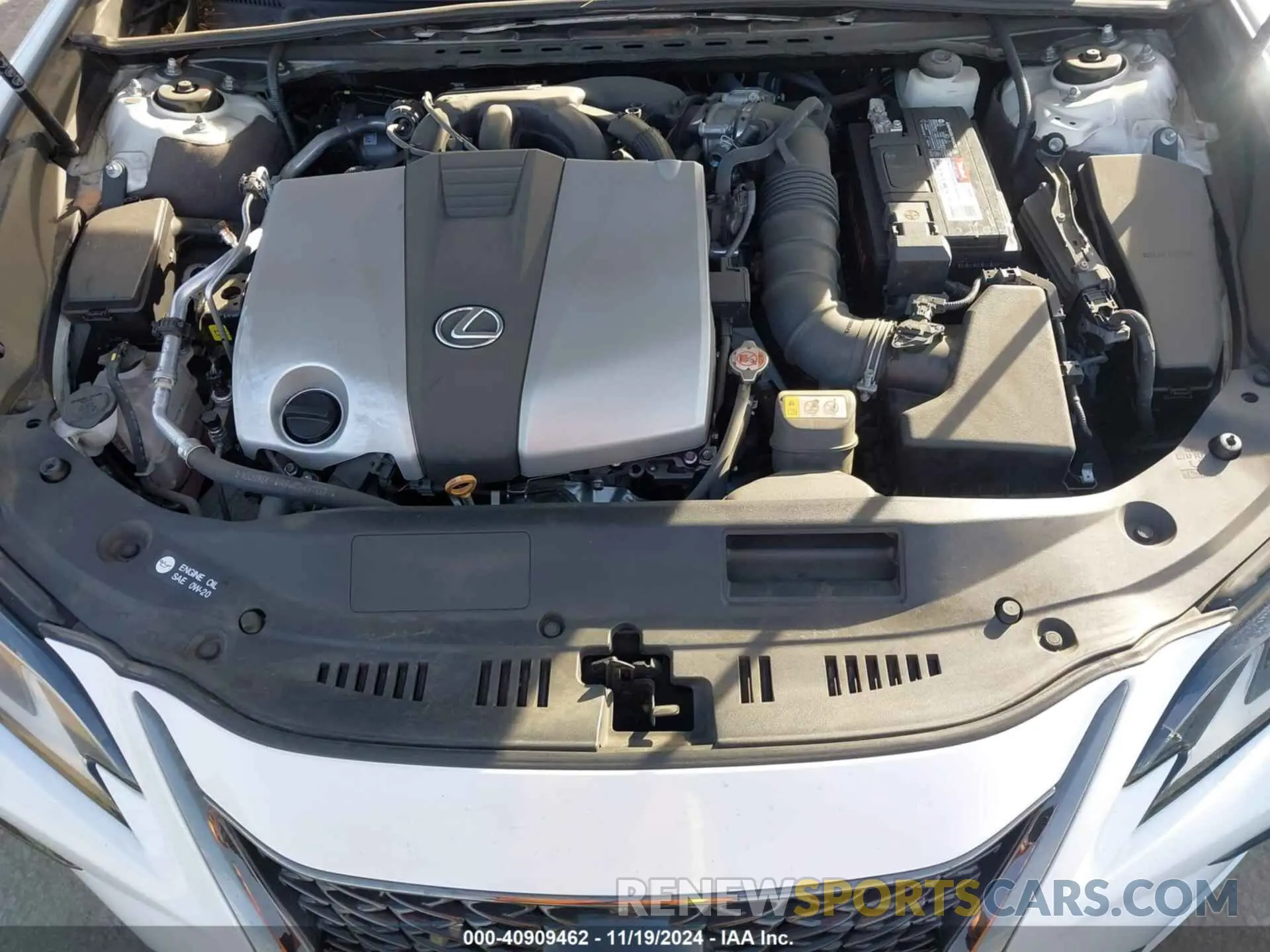 10 Фотография поврежденного автомобиля 58ABZ1B14KU023730 LEXUS ES 350 2019
