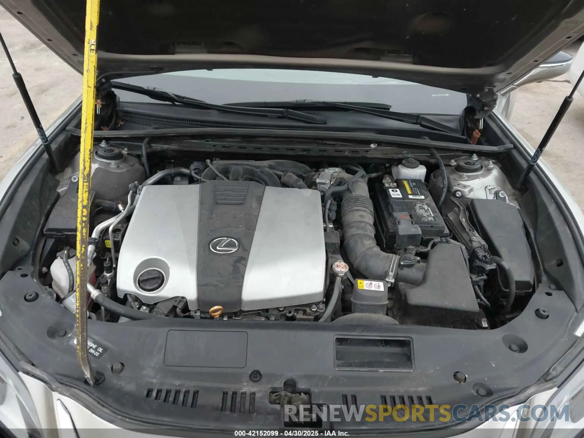 10 Фотография поврежденного автомобиля 58ABZ1B14KU030063 LEXUS ES 350 2019