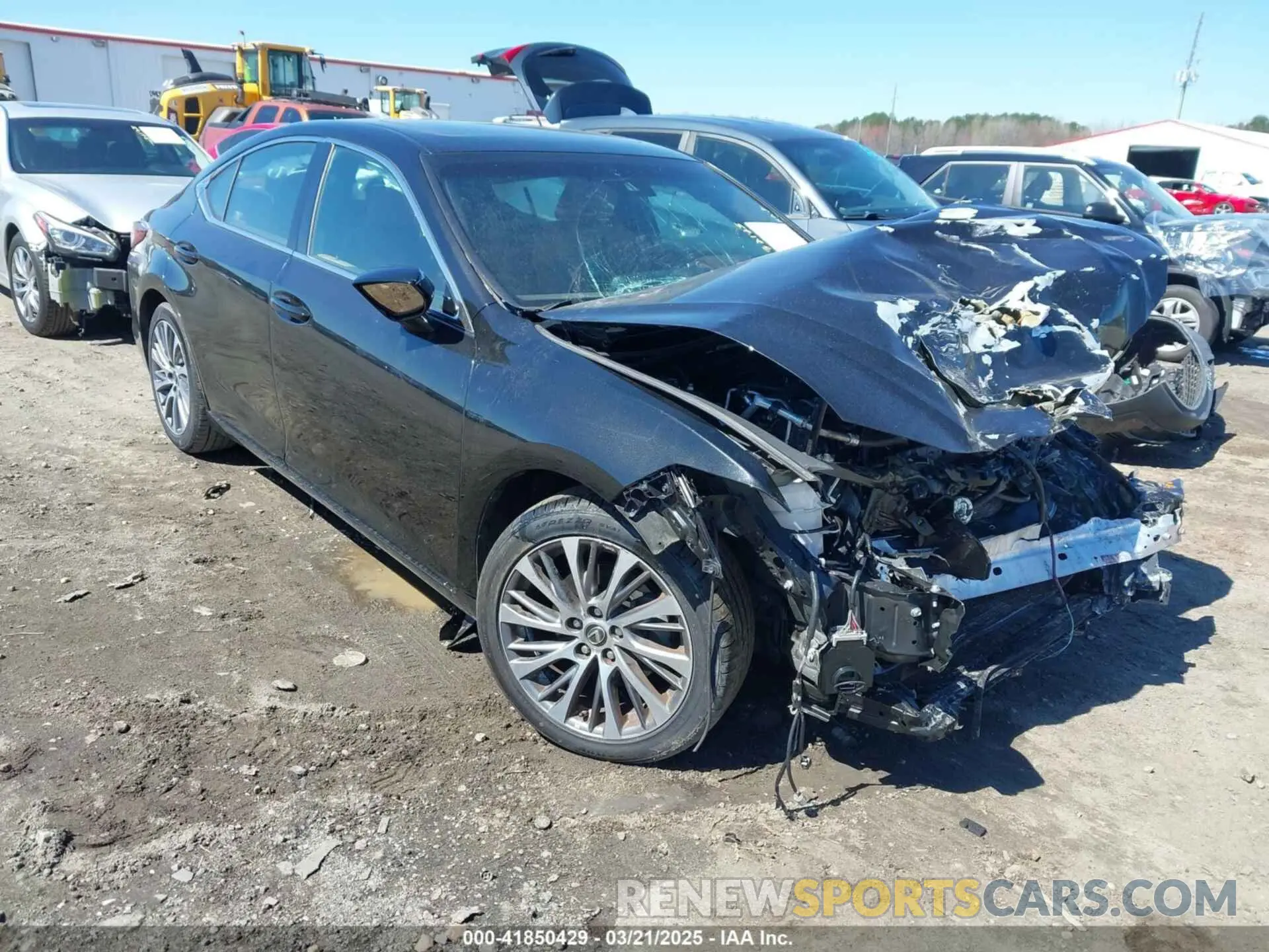 1 Фотография поврежденного автомобиля 58ABZ1B16KU035152 LEXUS ES 350 2019