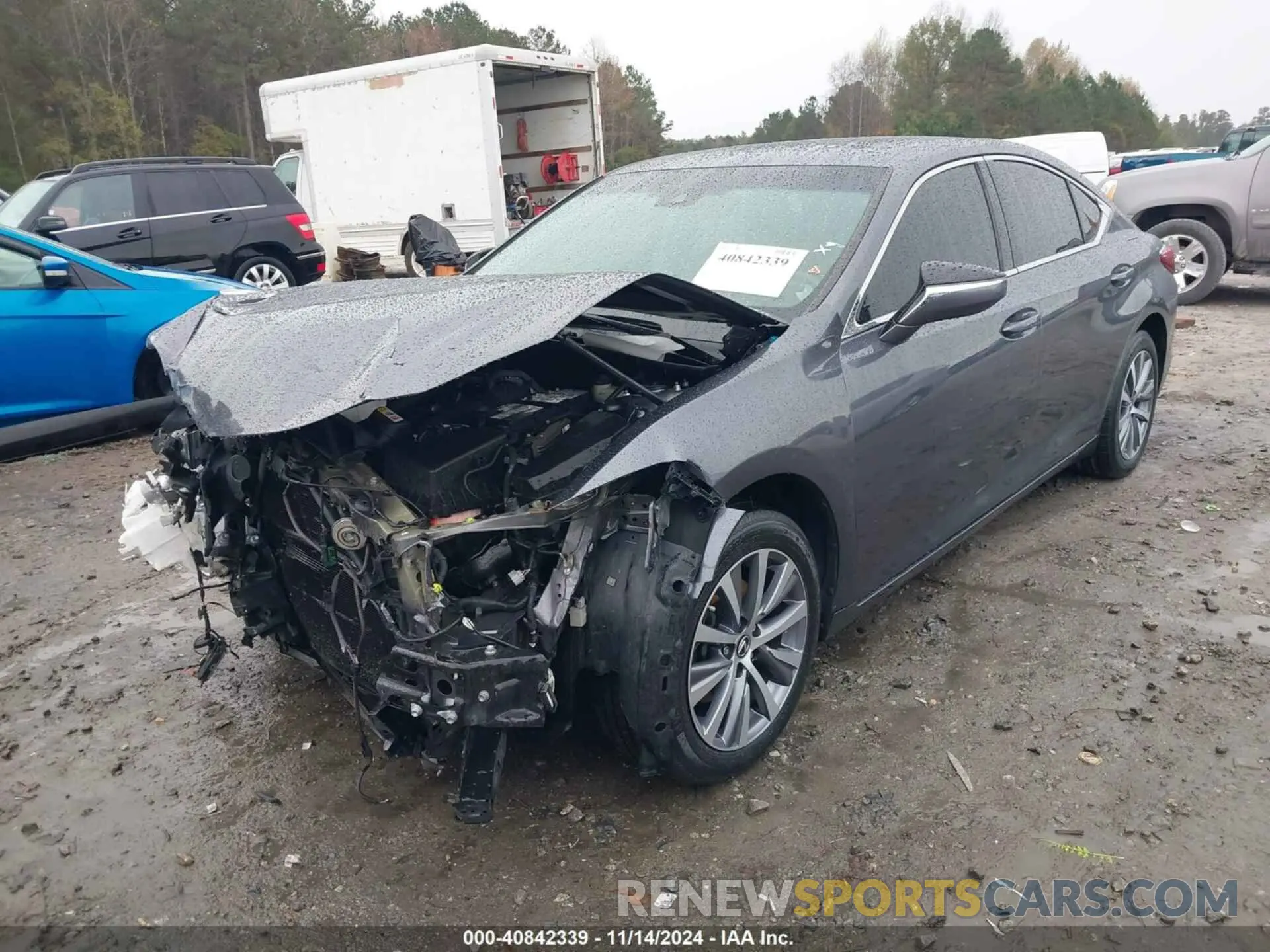 2 Фотография поврежденного автомобиля 58ACZ1B10LU064460 LEXUS ES 350 2020