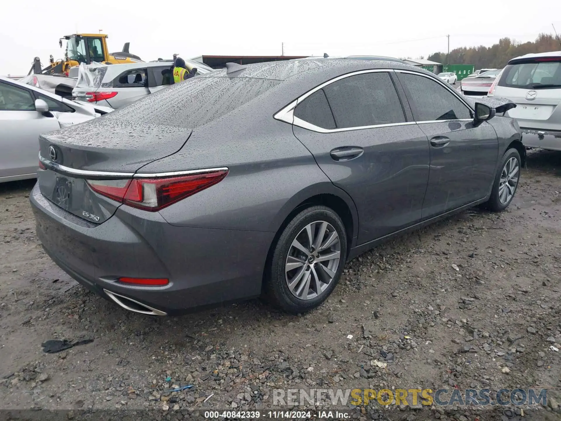 4 Фотография поврежденного автомобиля 58ACZ1B10LU064460 LEXUS ES 350 2020