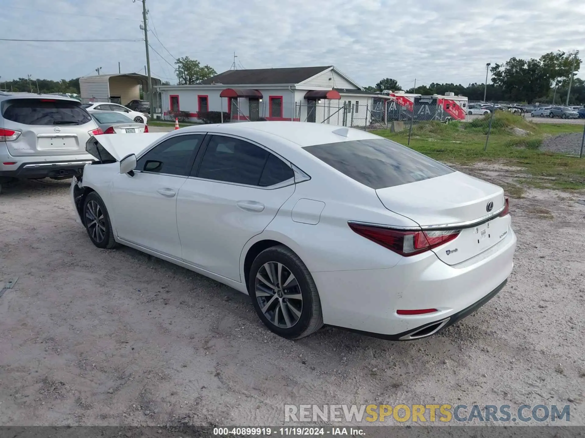 3 Photograph of a damaged car 58ACZ1B13LU064274 LEXUS ES 350 2020