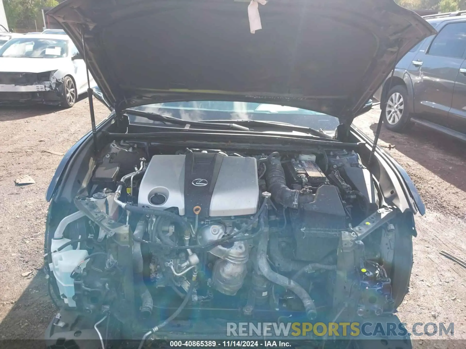10 Photograph of a damaged car 58ACZ1B17LU051933 LEXUS ES 350 2020