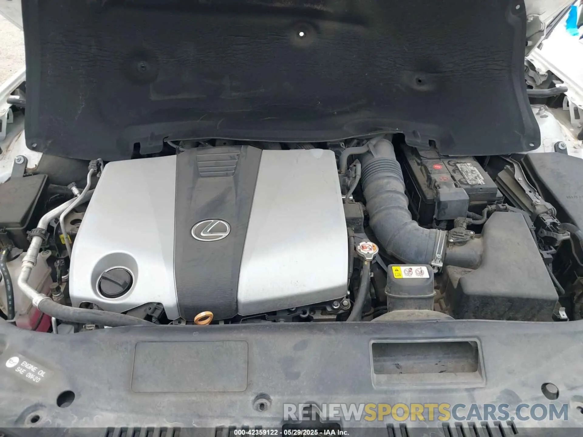 10 Фотография поврежденного автомобиля 58ADZ1B11LU063578 LEXUS ES 350 2020
