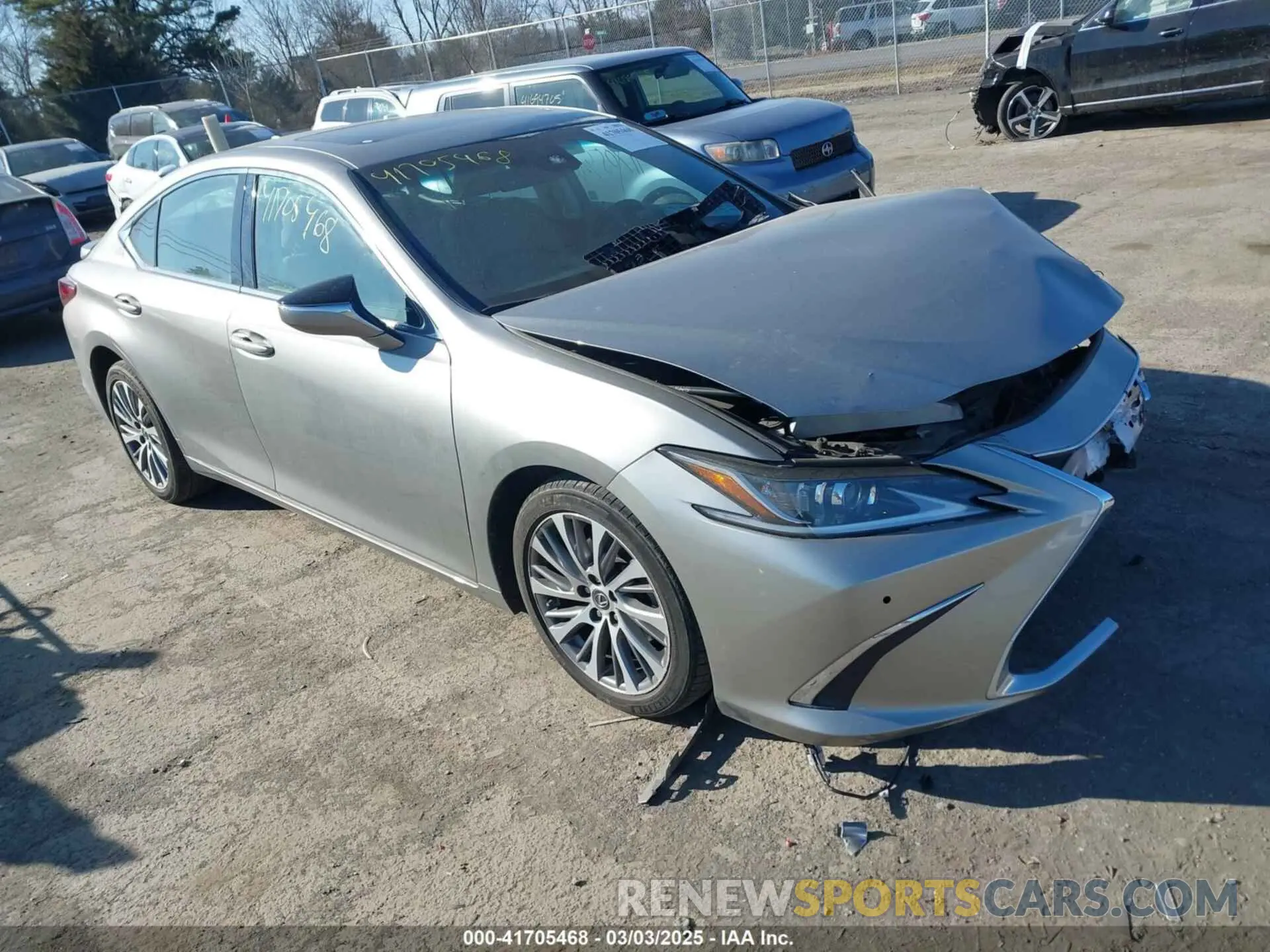 1 Фотография поврежденного автомобиля 58ADZ1B11LU069221 LEXUS ES 350 2020