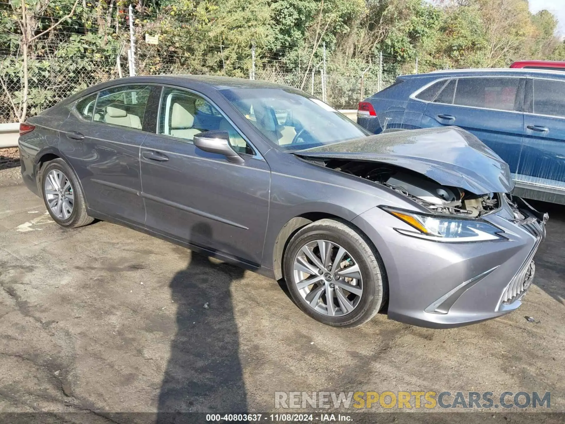 1 Photograph of a damaged car 58ADZ1B15LU053085 LEXUS ES 350 2020