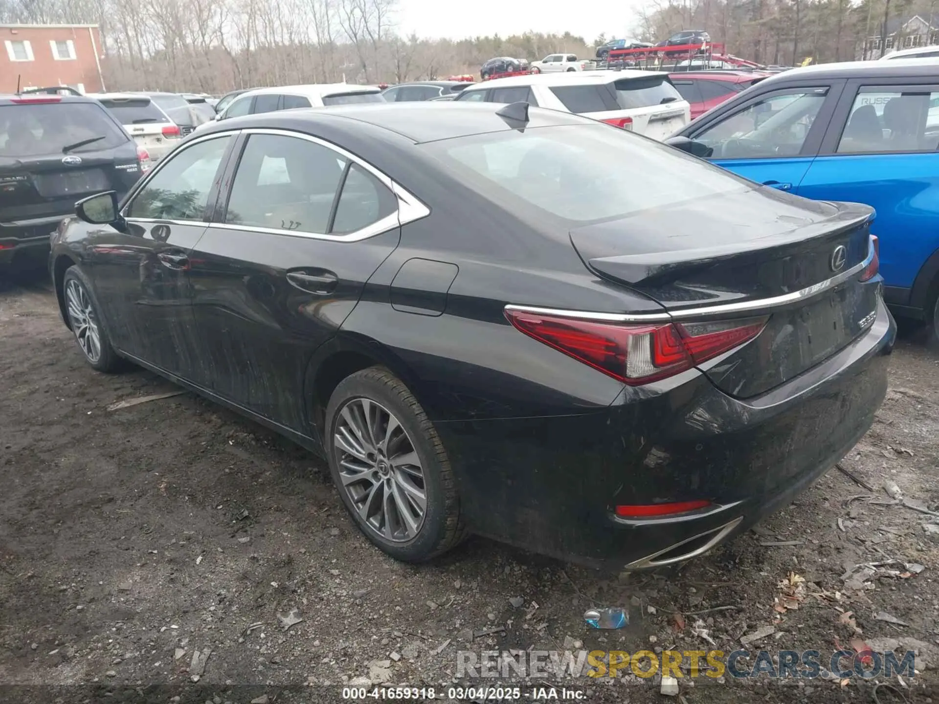 3 Photograph of a damaged car 58ADZ1B16LU075774 LEXUS ES 350 2020