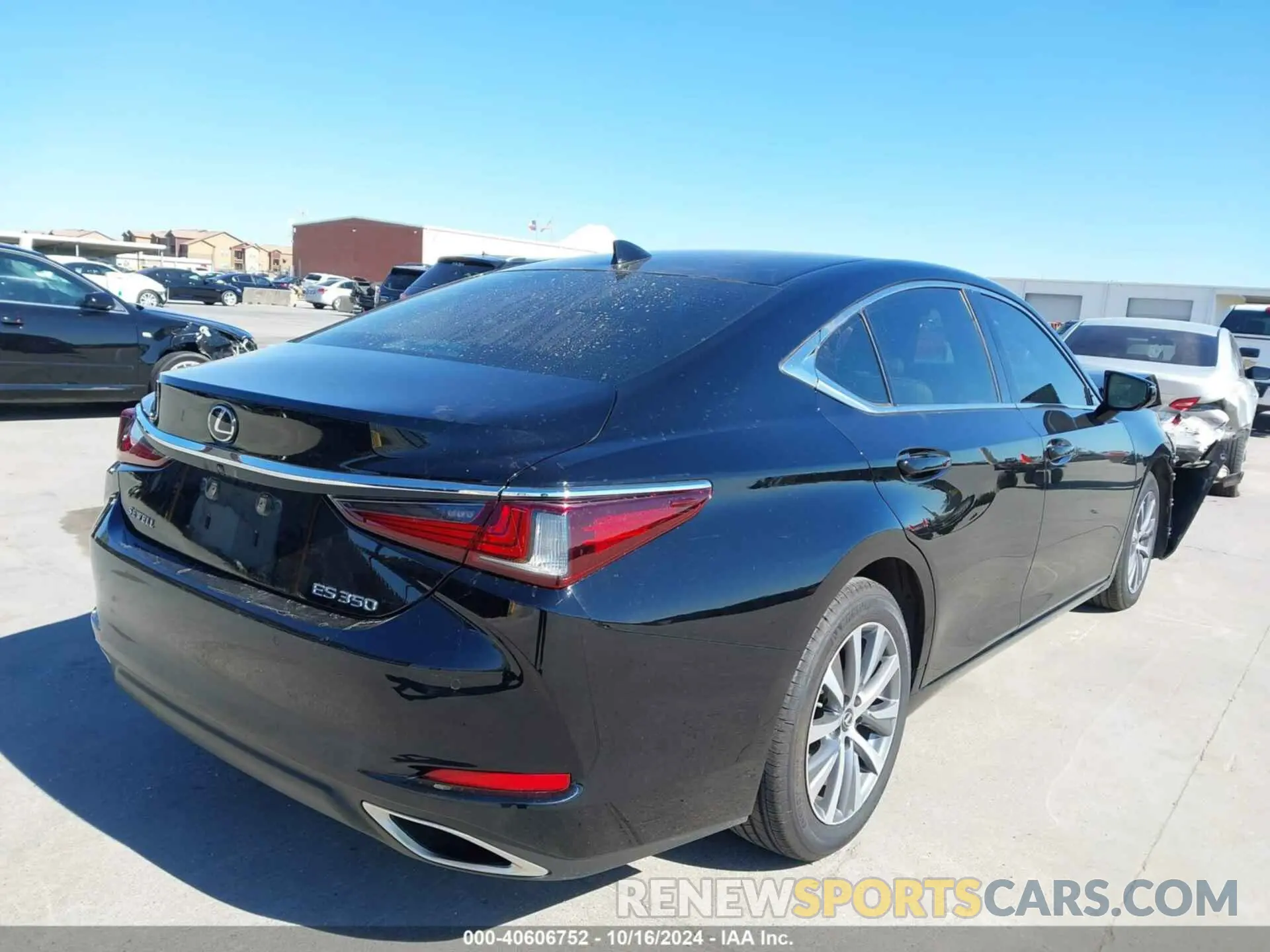 4 Фотография поврежденного автомобиля 58ADZ1B17LU057350 LEXUS ES 350 2020