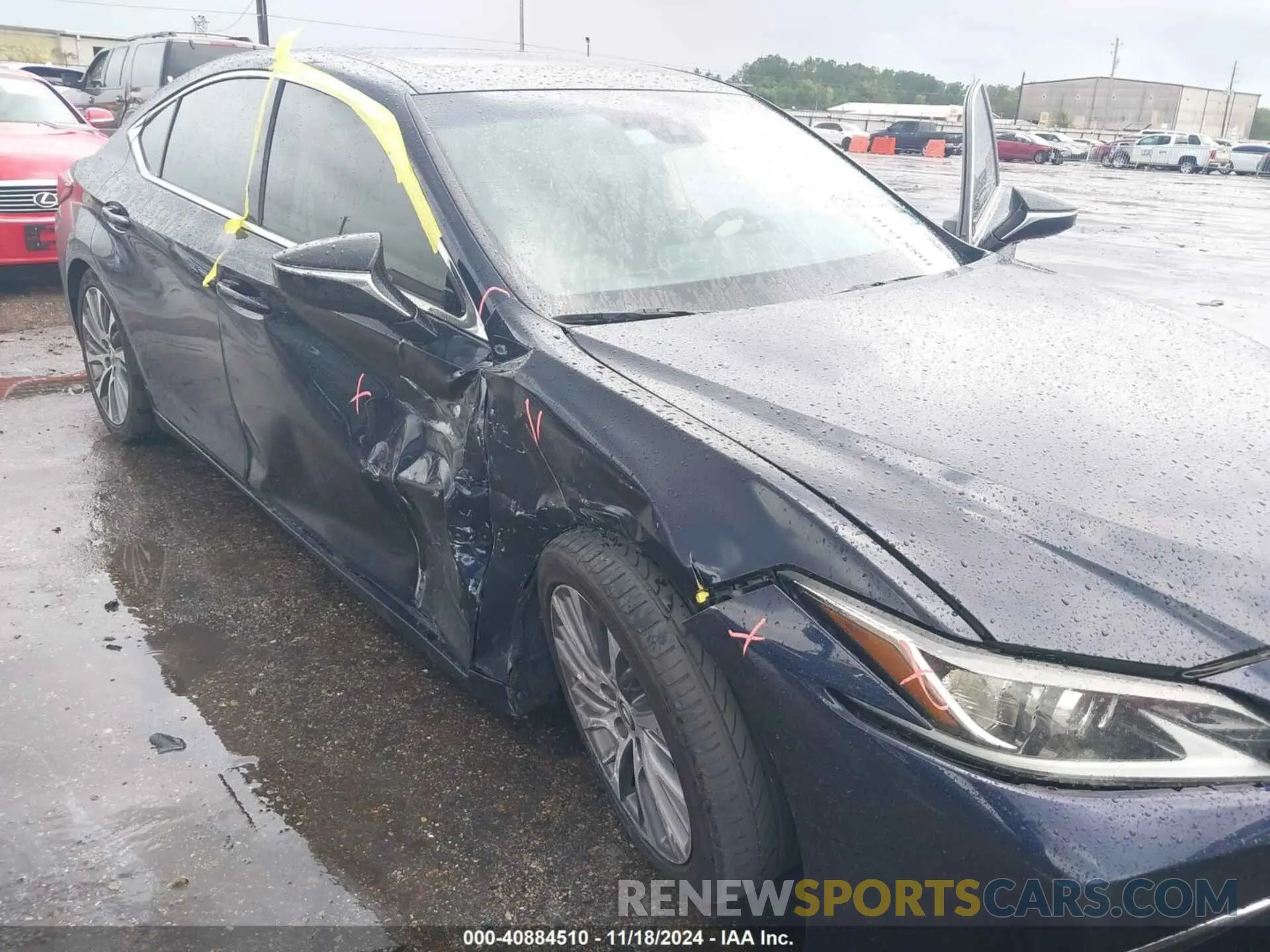 6 Photograph of a damaged car 58ADZ1B18LU073458 LEXUS ES 350 2020