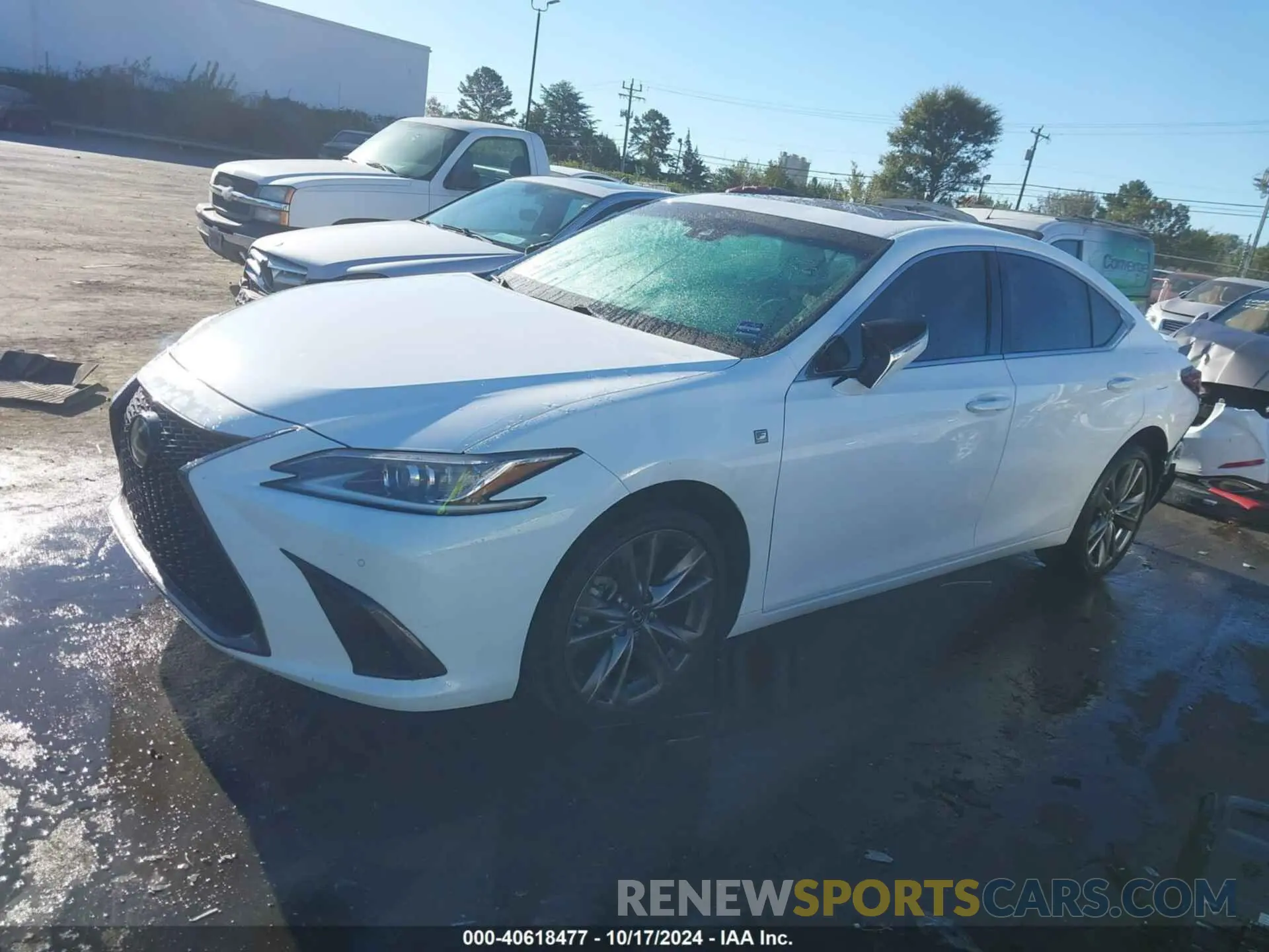 2 Photograph of a damaged car 58AGZ1B10LU069725 LEXUS ES 350 2020