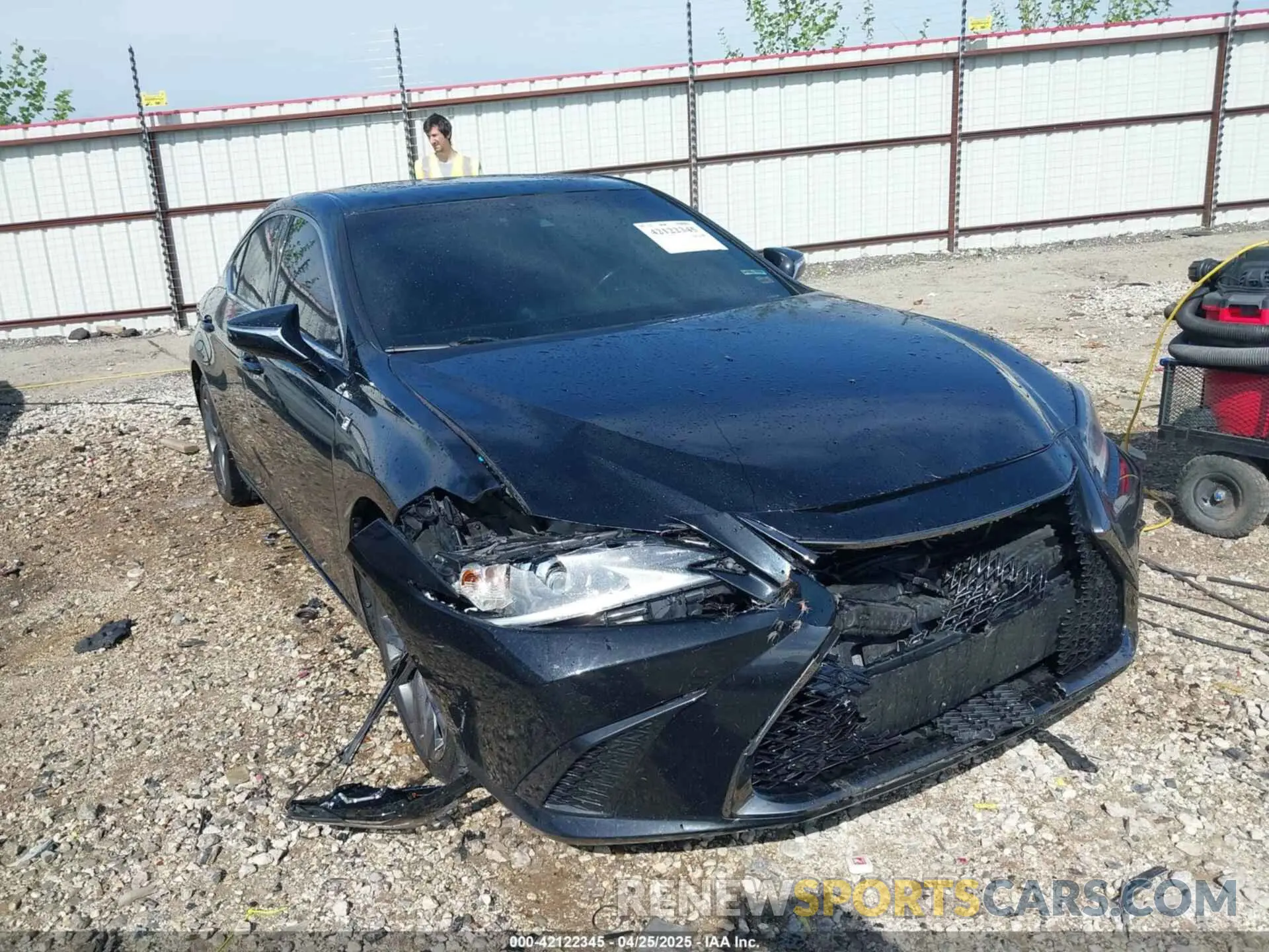 1 Photograph of a damaged car 58AGZ1B15LU066545 LEXUS ES 350 2020