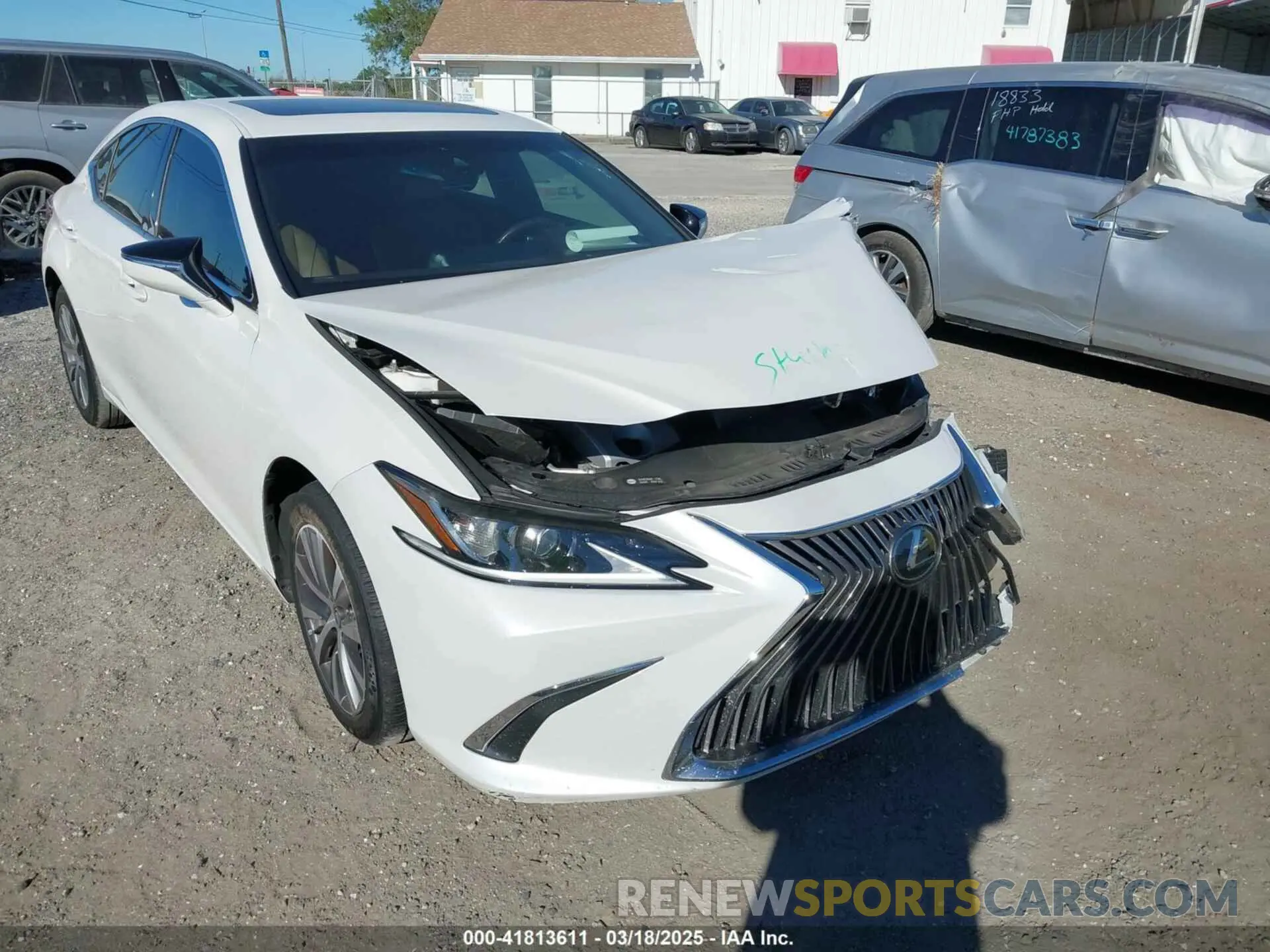 20 Photograph of a damaged car 58ACZ1B14MU085278 LEXUS ES 350 2021