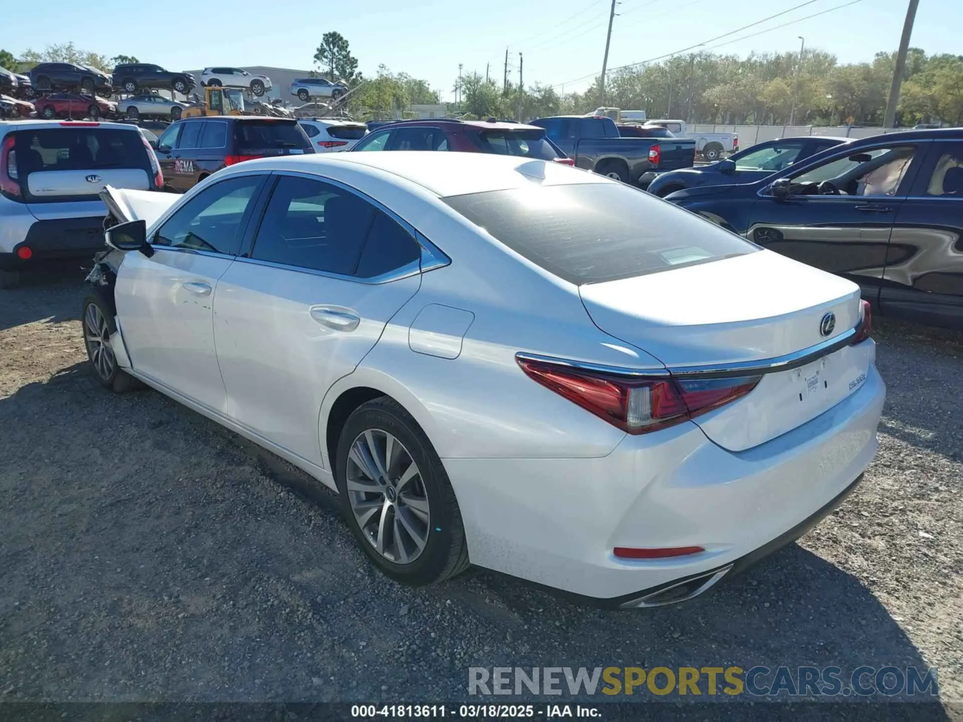 3 Photograph of a damaged car 58ACZ1B14MU085278 LEXUS ES 350 2021