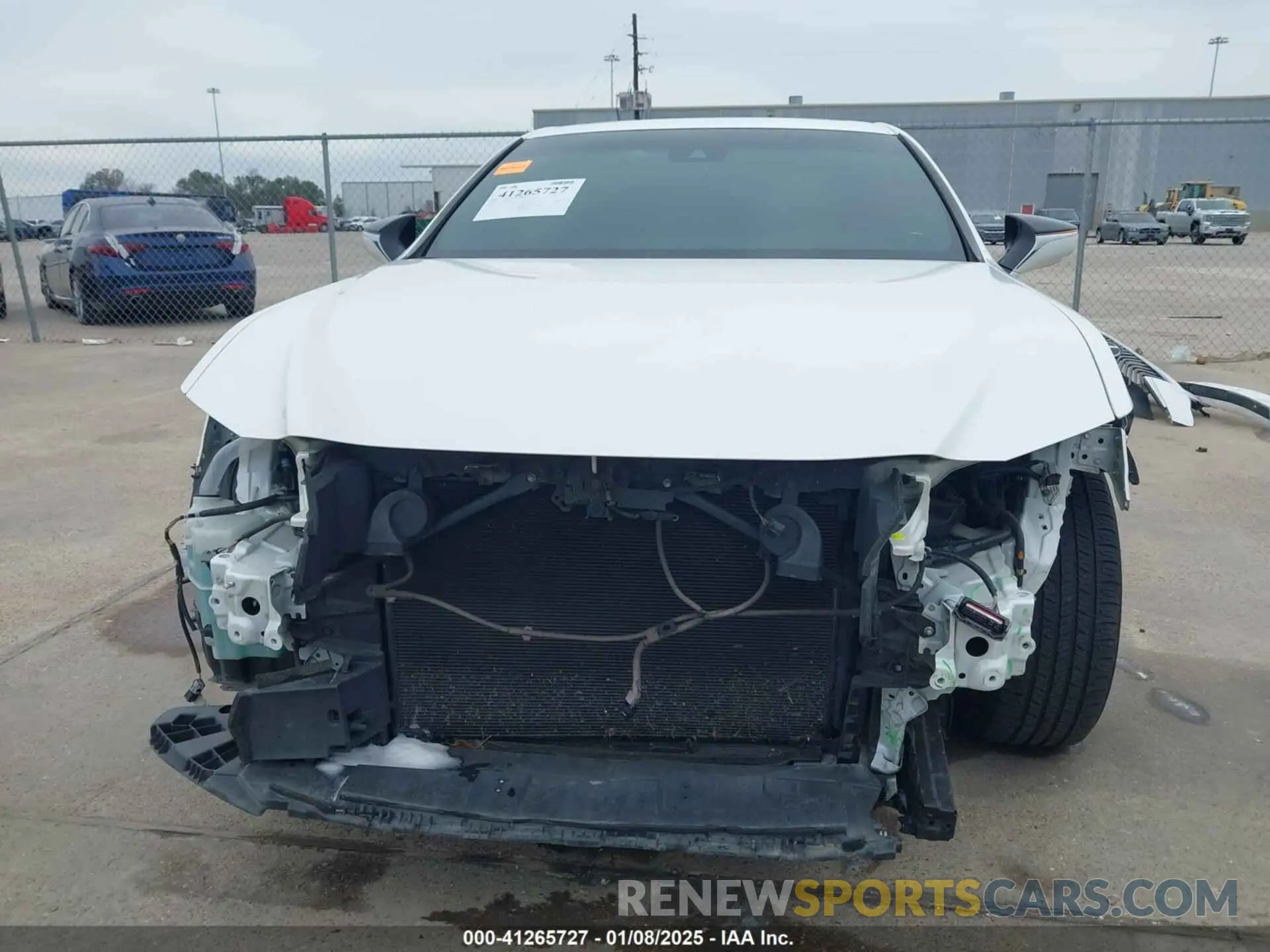 6 Photograph of a damaged car 58ACZ1B18MU092508 LEXUS ES 350 2021