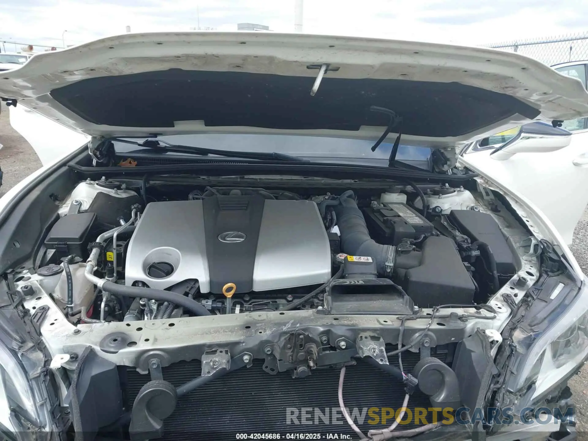10 Фотография поврежденного автомобиля 58ADZ1B10MU082396 LEXUS ES 350 2021