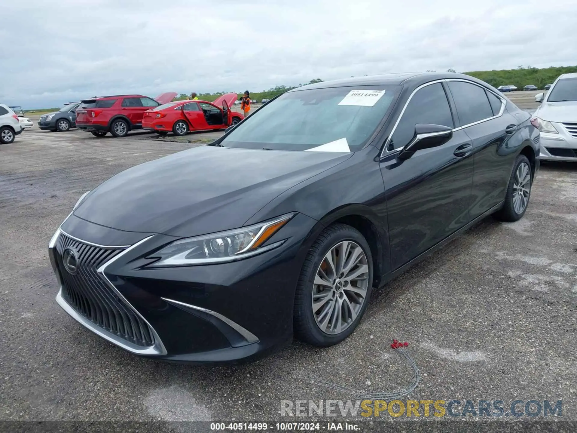 2 Photograph of a damaged car 58ADZ1B13MU096986 LEXUS ES 350 2021