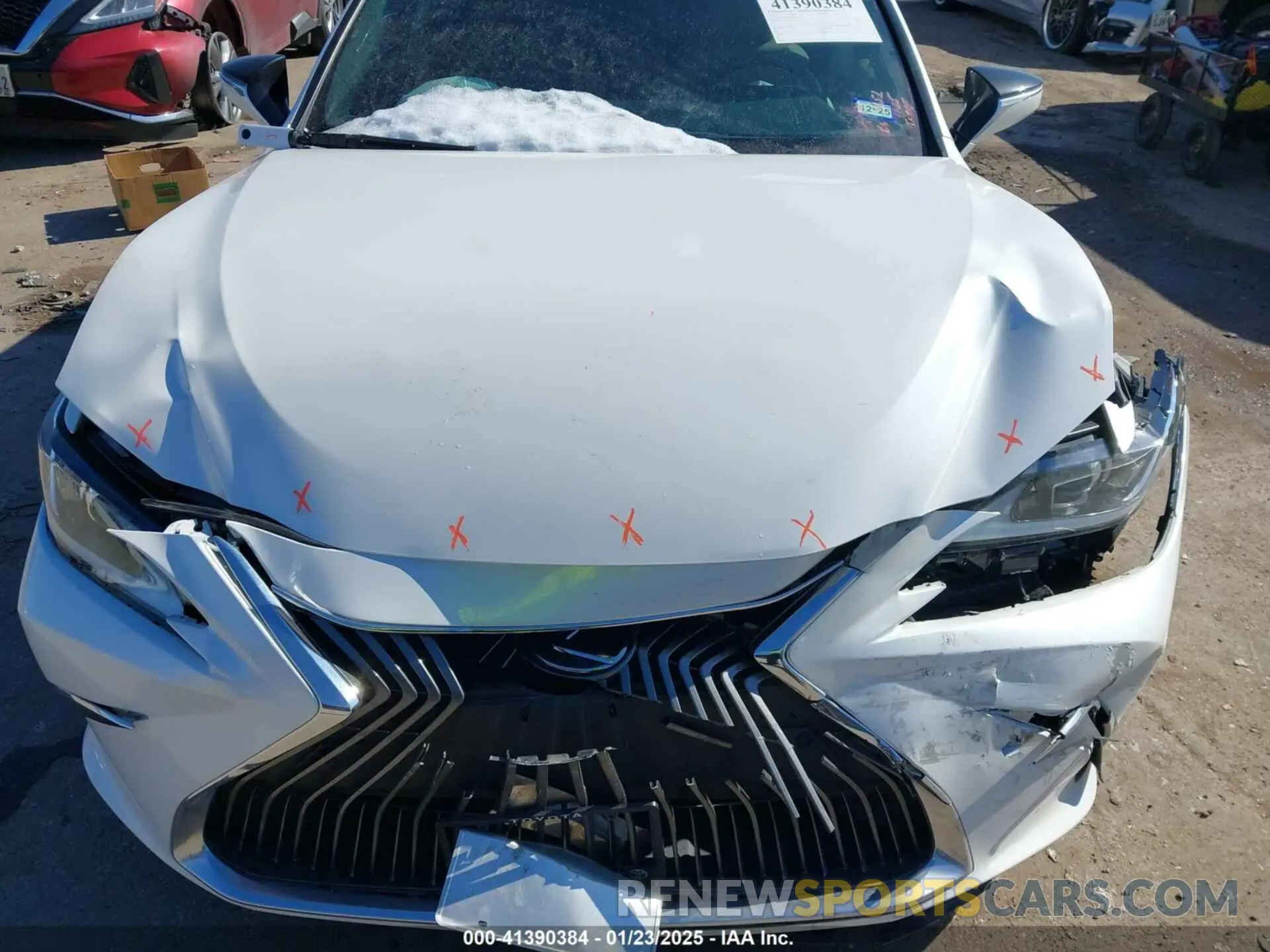 10 Фотография поврежденного автомобиля 58ADZ1B14MU096771 LEXUS ES 350 2021