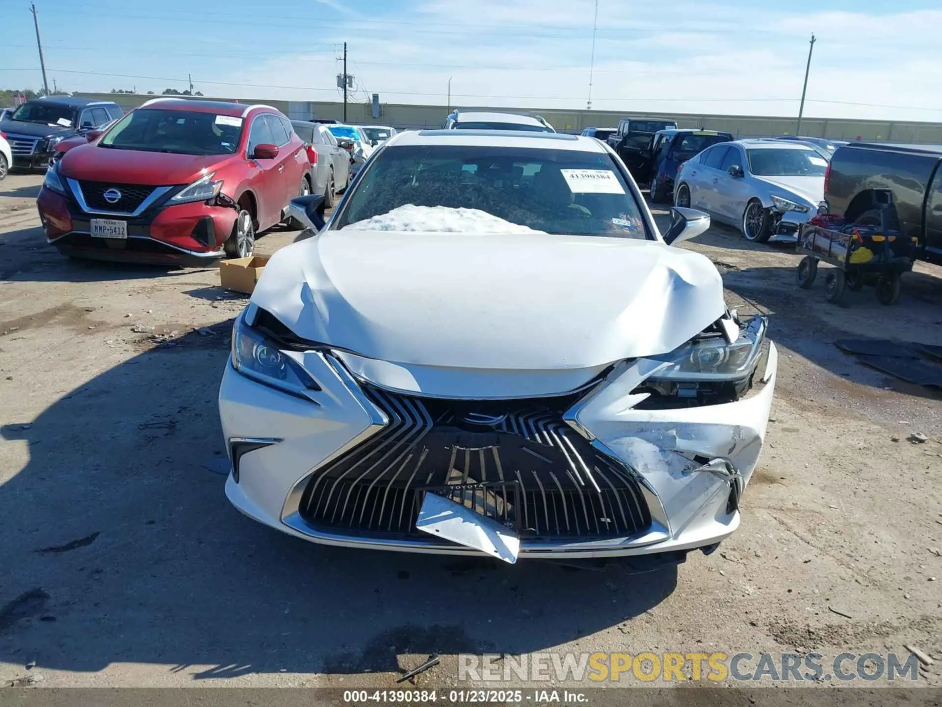 12 Фотография поврежденного автомобиля 58ADZ1B14MU096771 LEXUS ES 350 2021