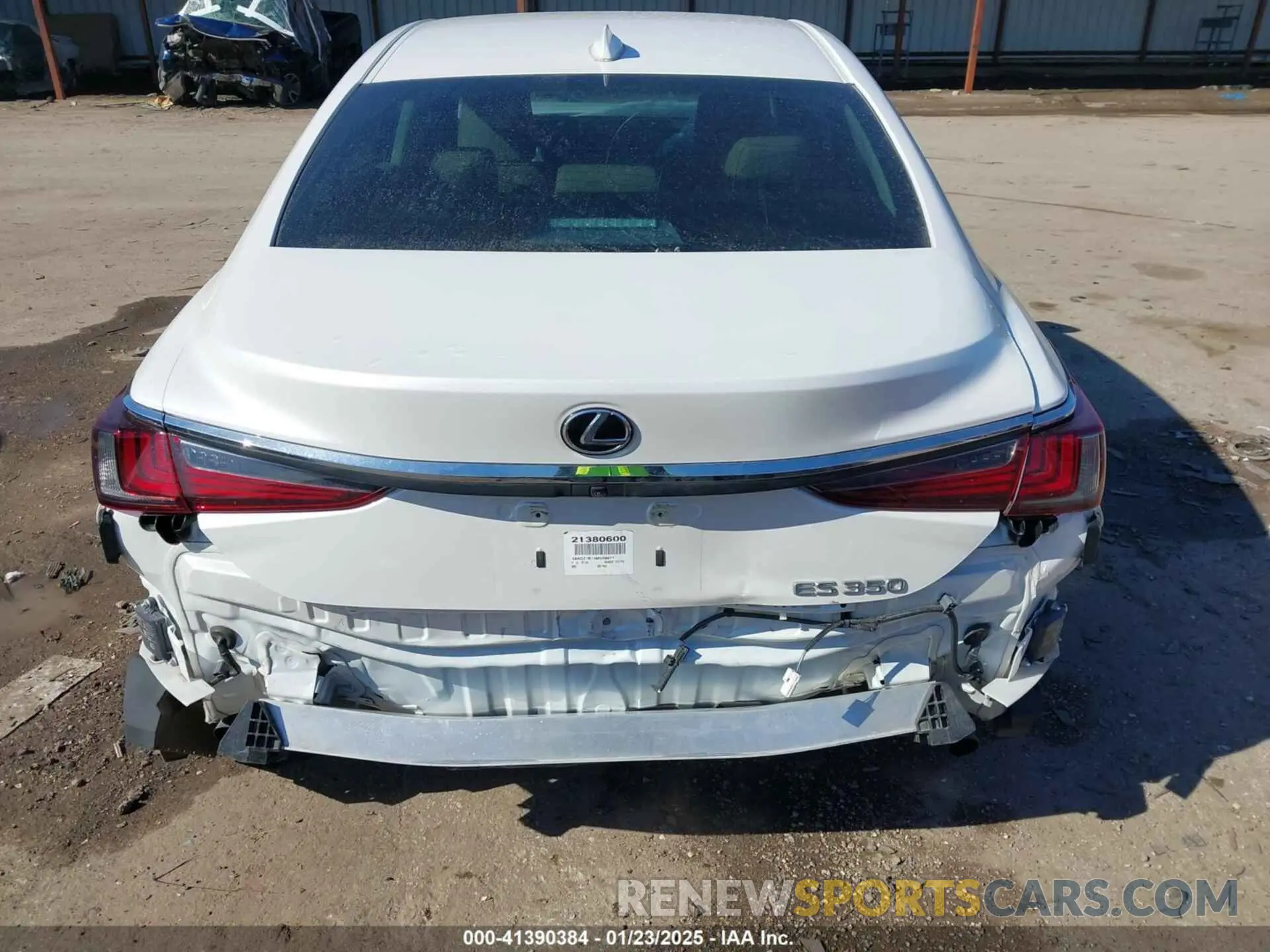 16 Фотография поврежденного автомобиля 58ADZ1B14MU096771 LEXUS ES 350 2021