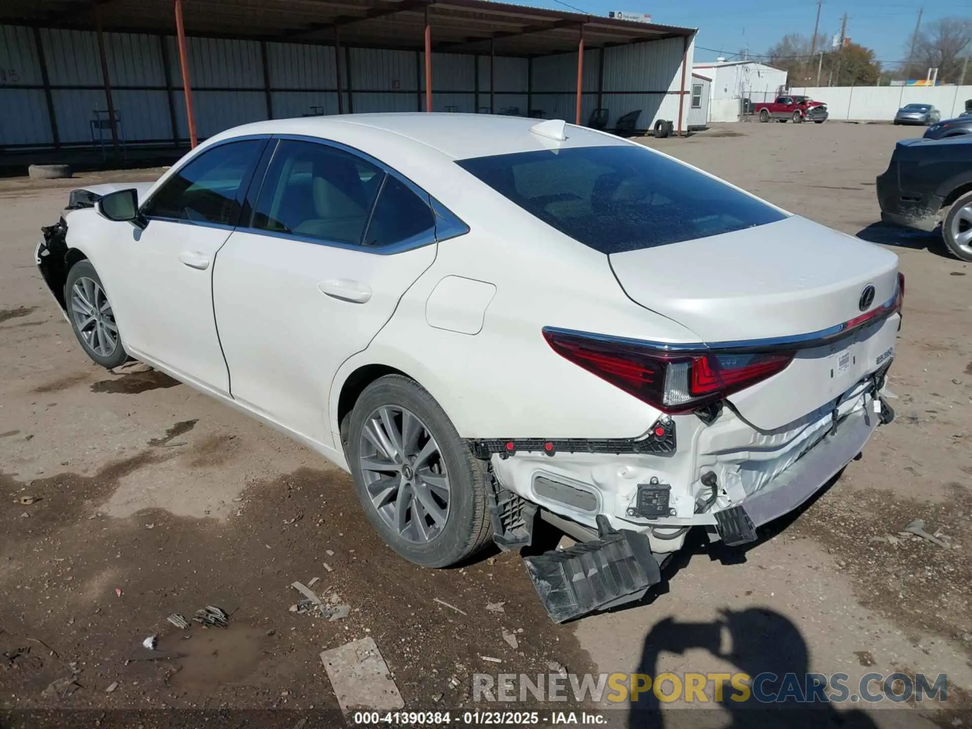 3 Фотография поврежденного автомобиля 58ADZ1B14MU096771 LEXUS ES 350 2021