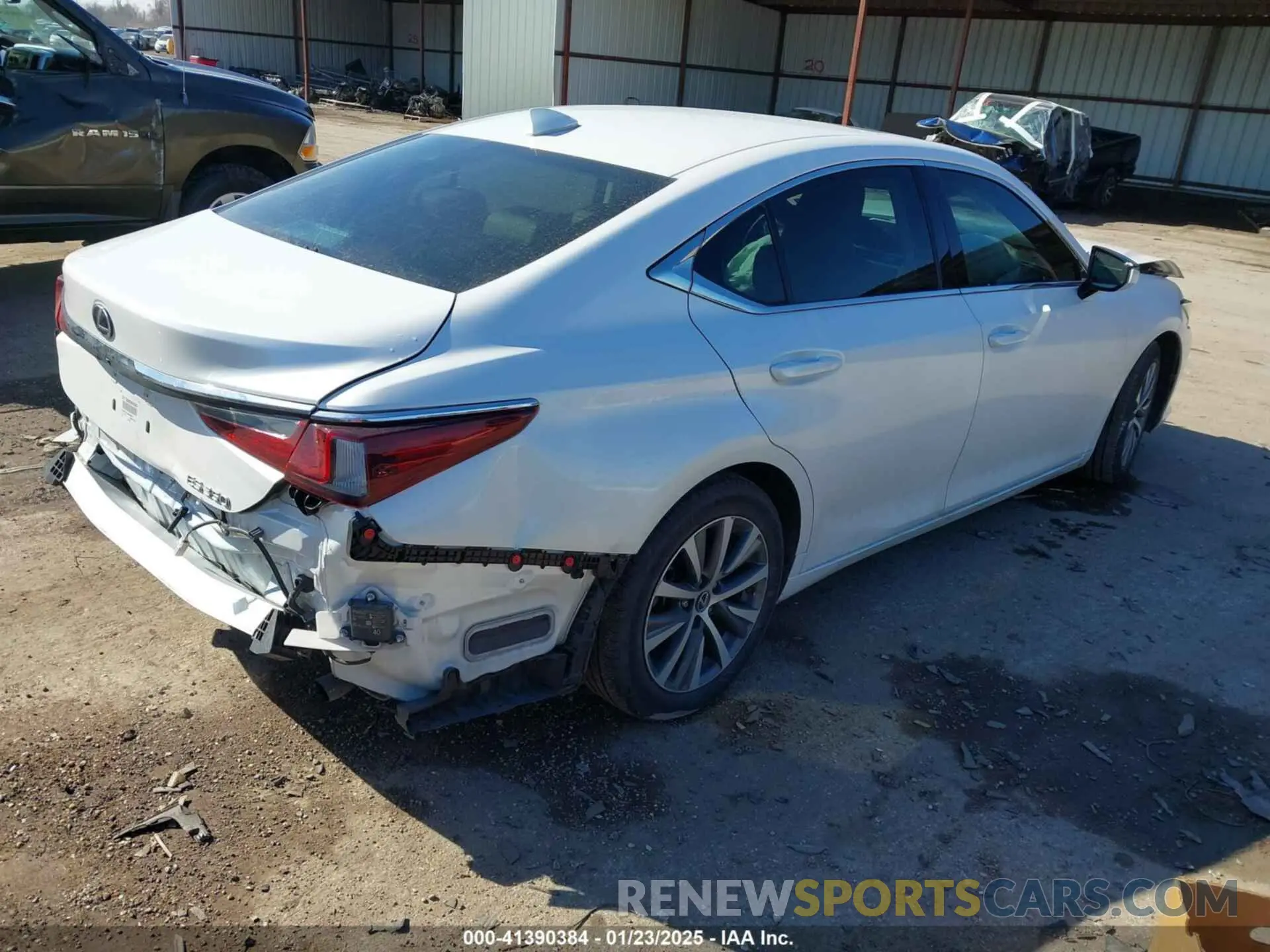 4 Фотография поврежденного автомобиля 58ADZ1B14MU096771 LEXUS ES 350 2021