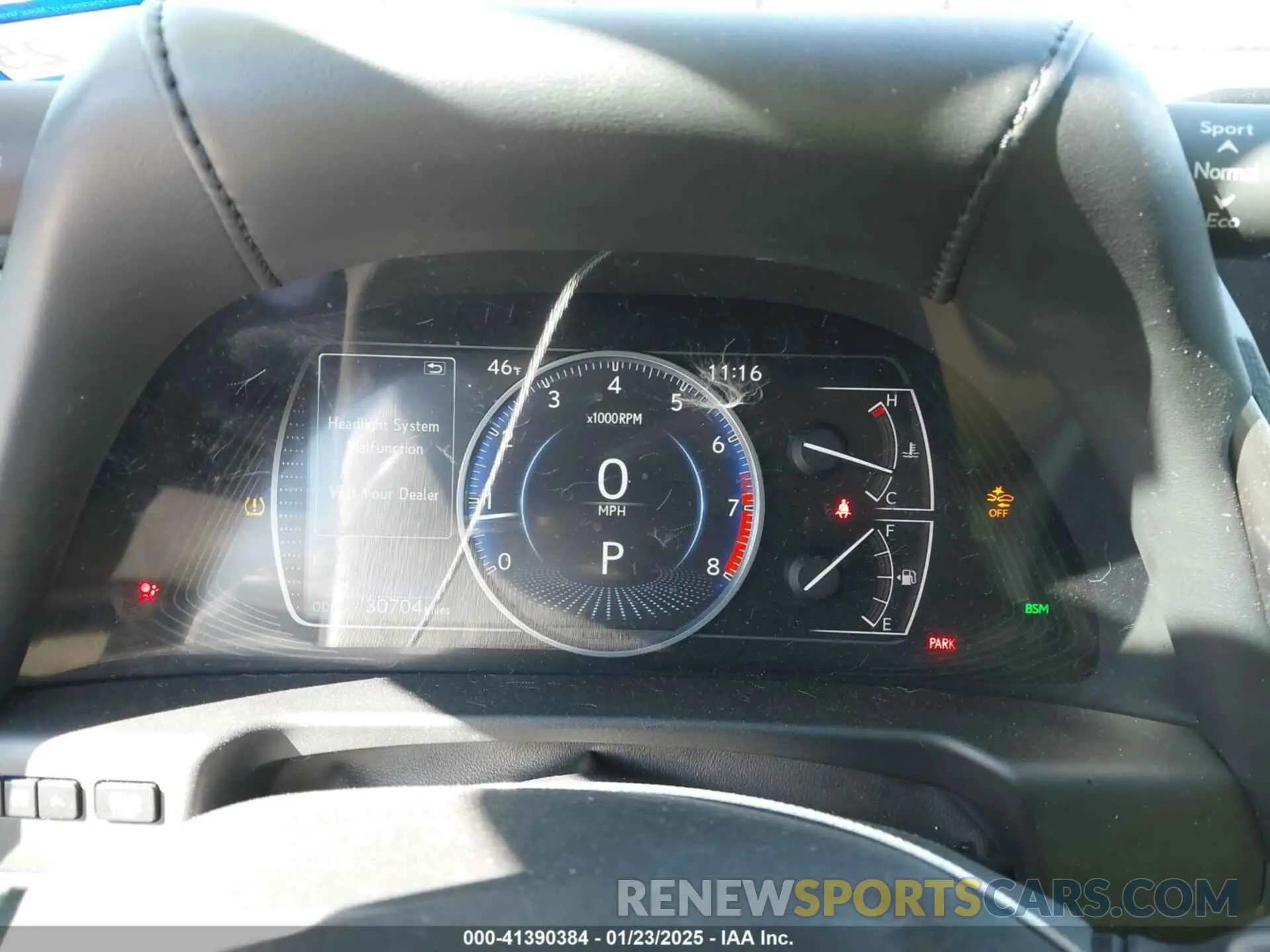7 Фотография поврежденного автомобиля 58ADZ1B14MU096771 LEXUS ES 350 2021