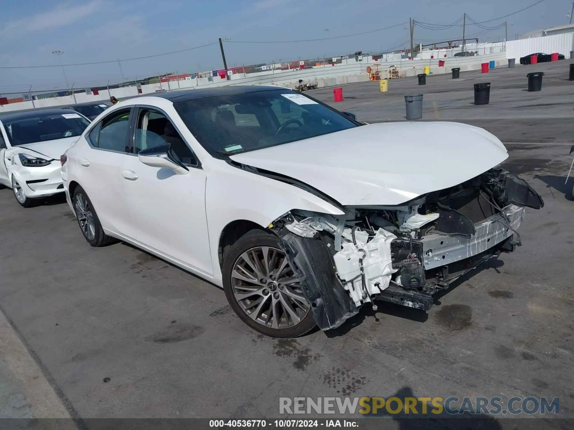 1 Фотография поврежденного автомобиля 58ADZ1B16MU096481 LEXUS ES 350 2021