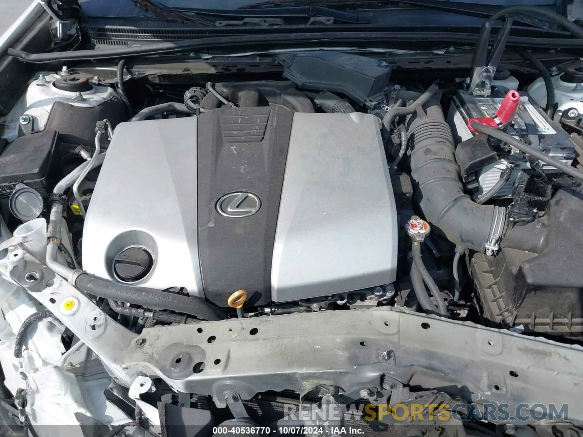 10 Фотография поврежденного автомобиля 58ADZ1B16MU096481 LEXUS ES 350 2021