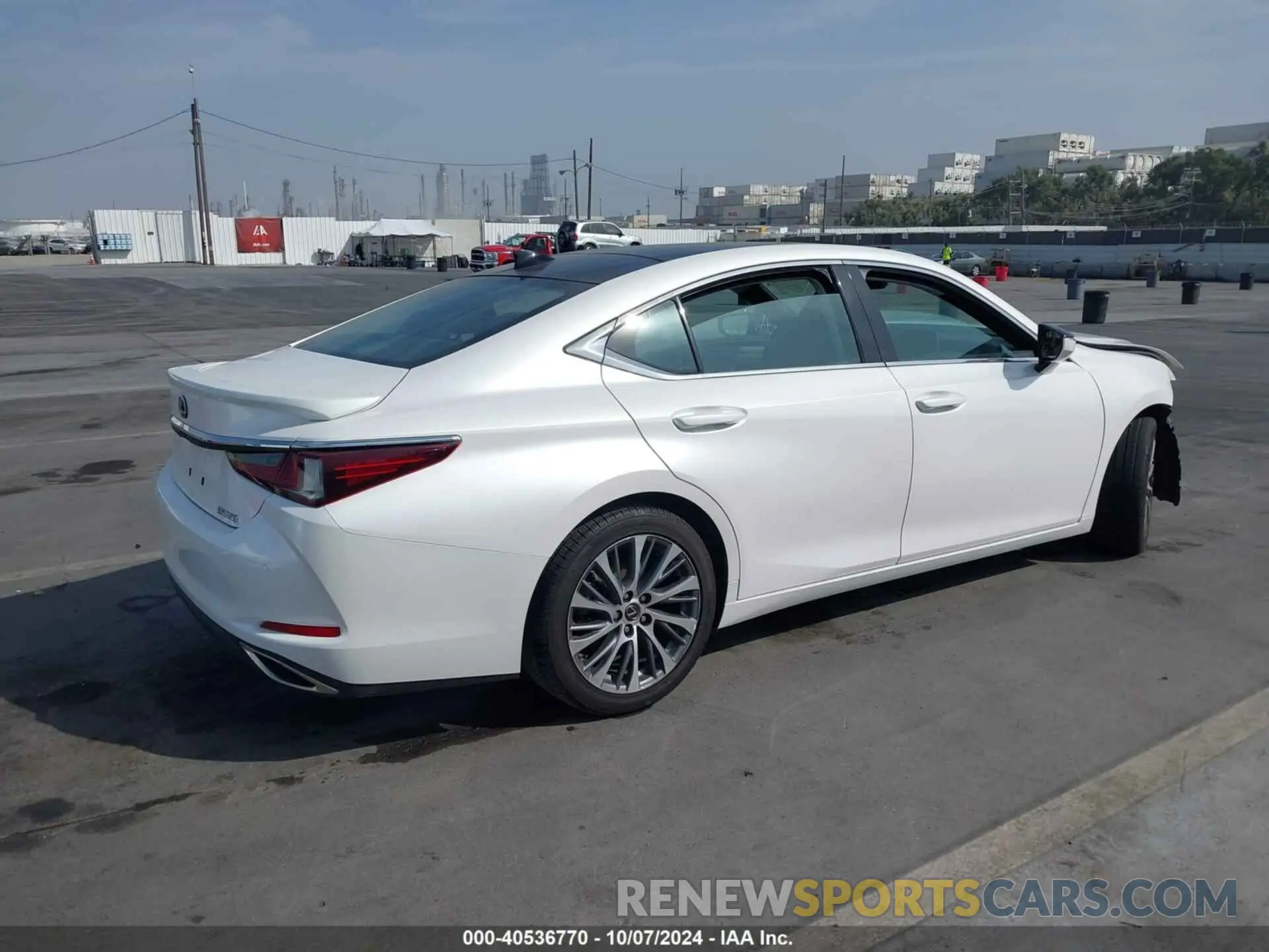 4 Фотография поврежденного автомобиля 58ADZ1B16MU096481 LEXUS ES 350 2021