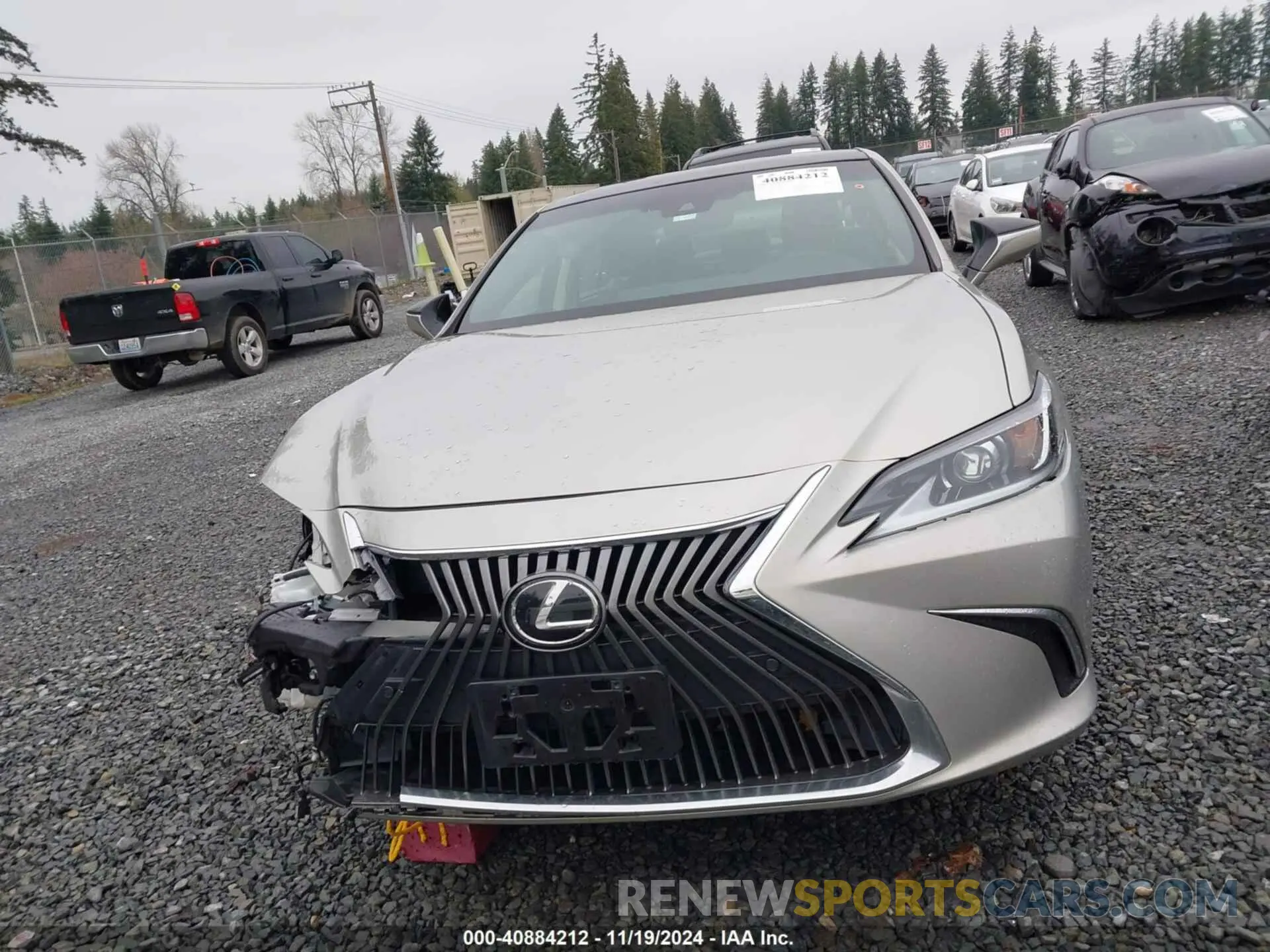 12 Photograph of a damaged car 58ADZ1B18MU087975 LEXUS ES 350 2021