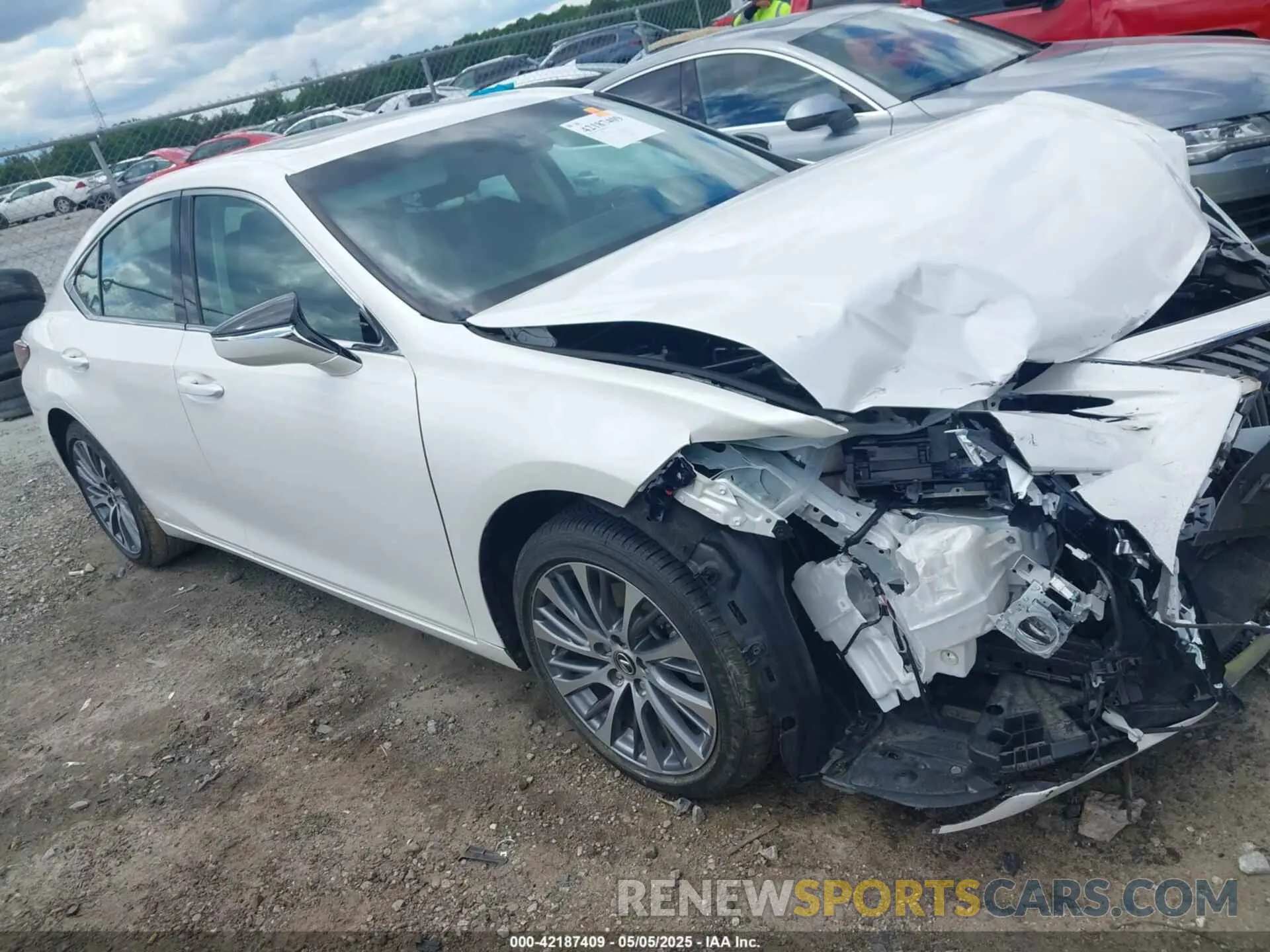 1 Фотография поврежденного автомобиля 58ADZ1B1XMU085676 LEXUS ES 350 2021