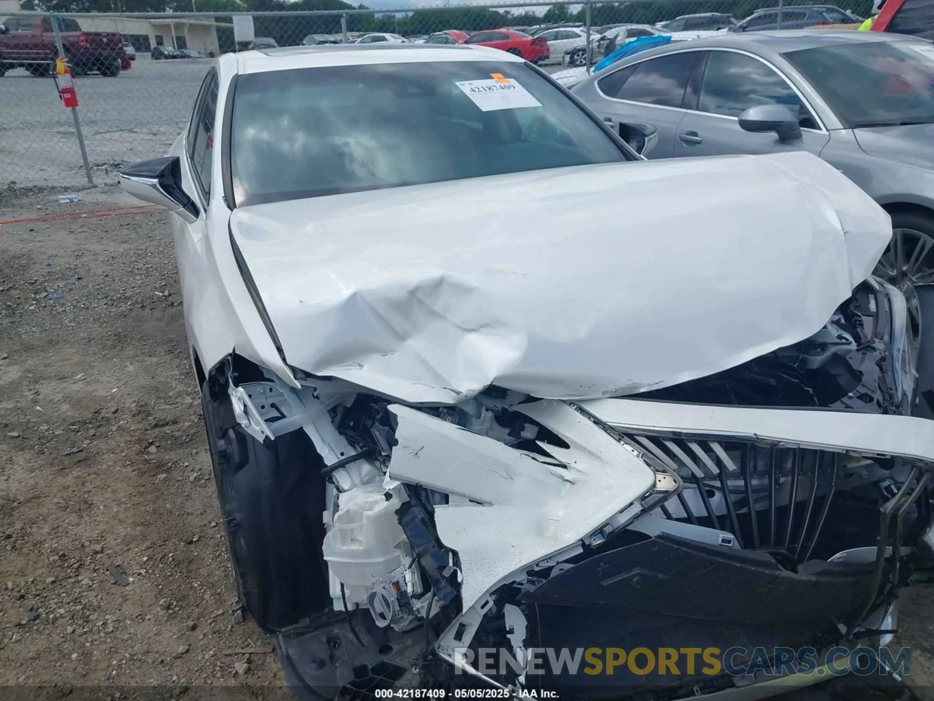 6 Фотография поврежденного автомобиля 58ADZ1B1XMU085676 LEXUS ES 350 2021