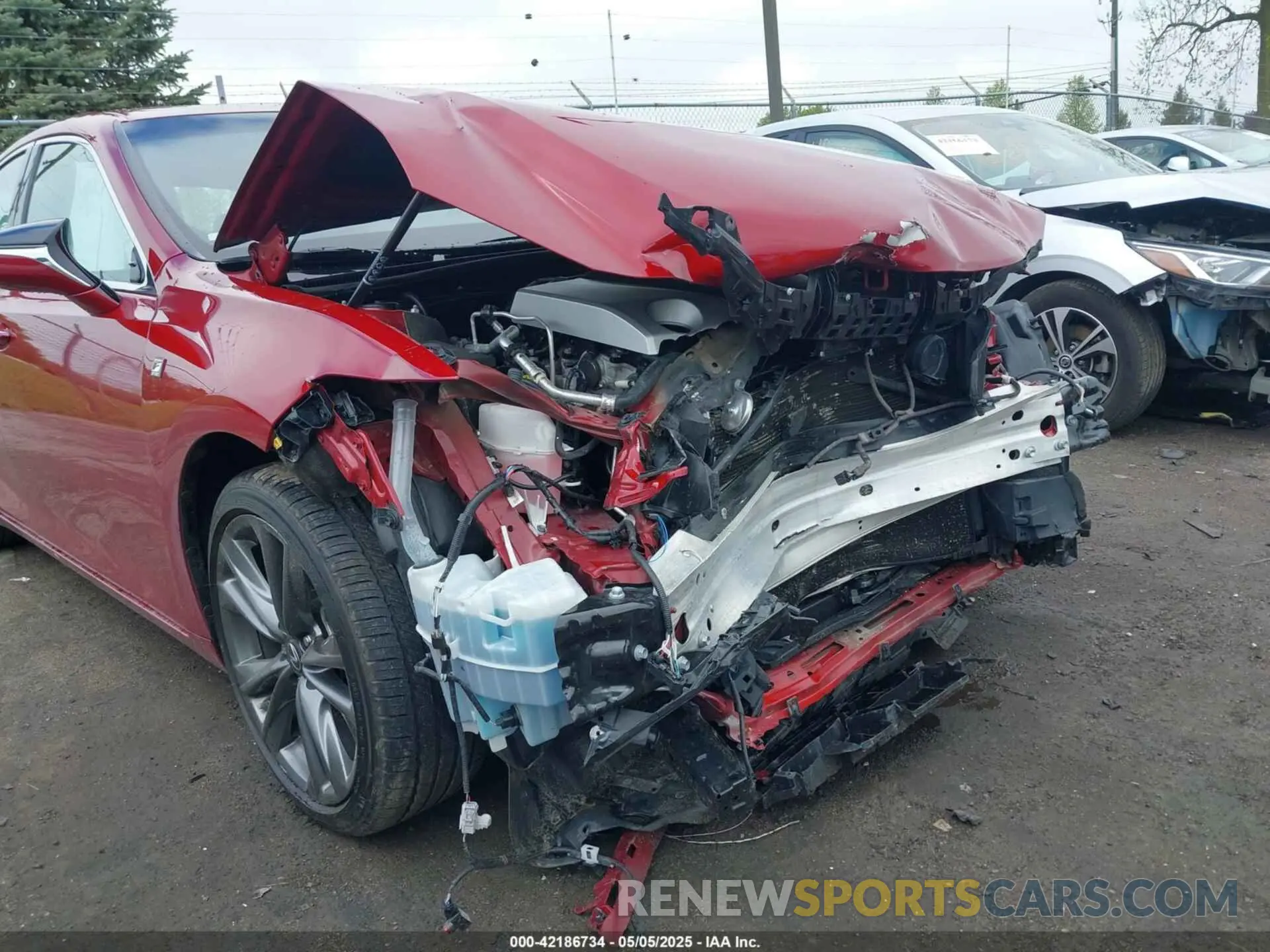 6 Photograph of a damaged car 58AGZ1B10MU099597 LEXUS ES 350 2021