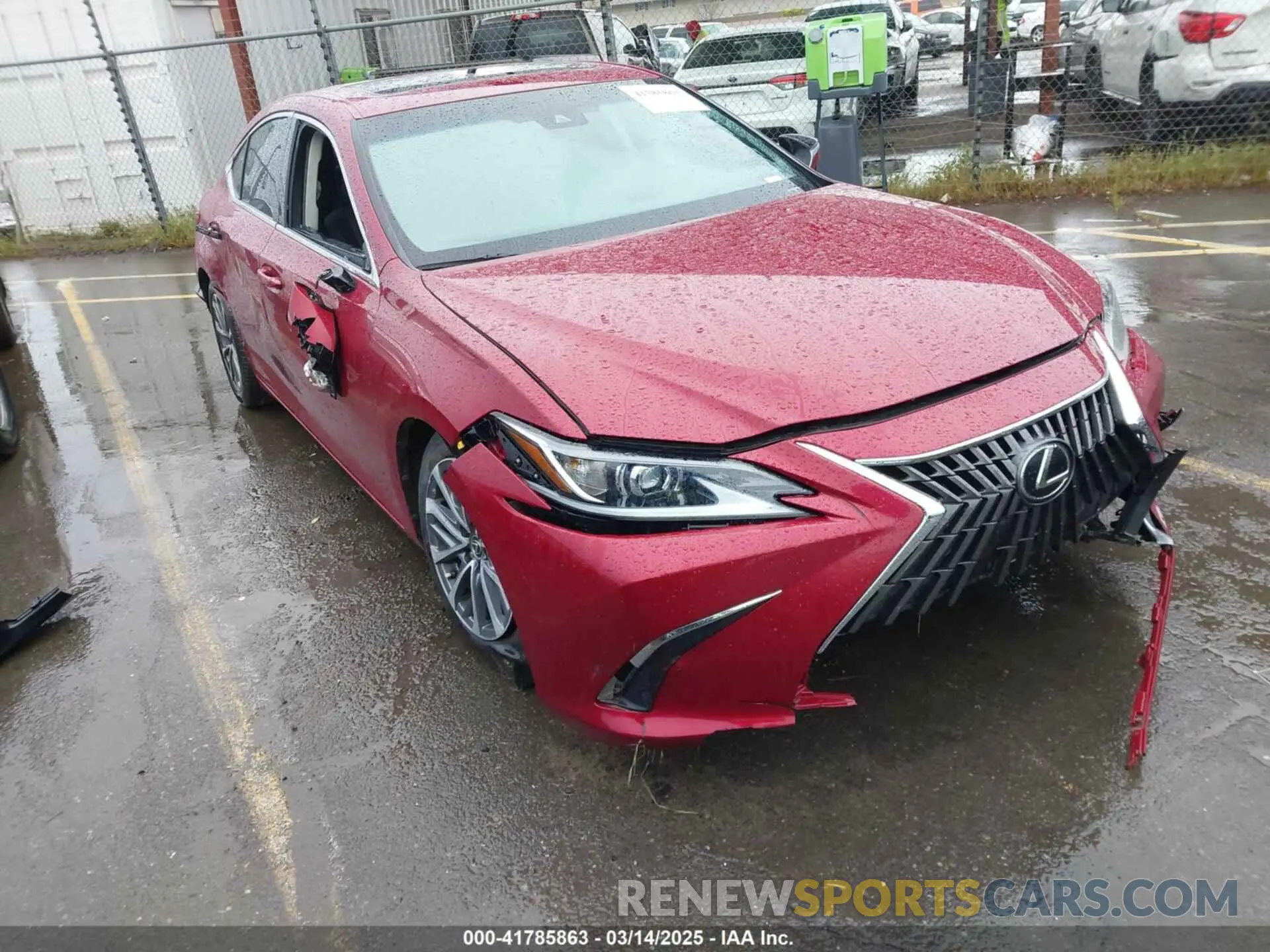 1 Фотография поврежденного автомобиля 58ACZ1B15NU119942 LEXUS ES 350 2022
