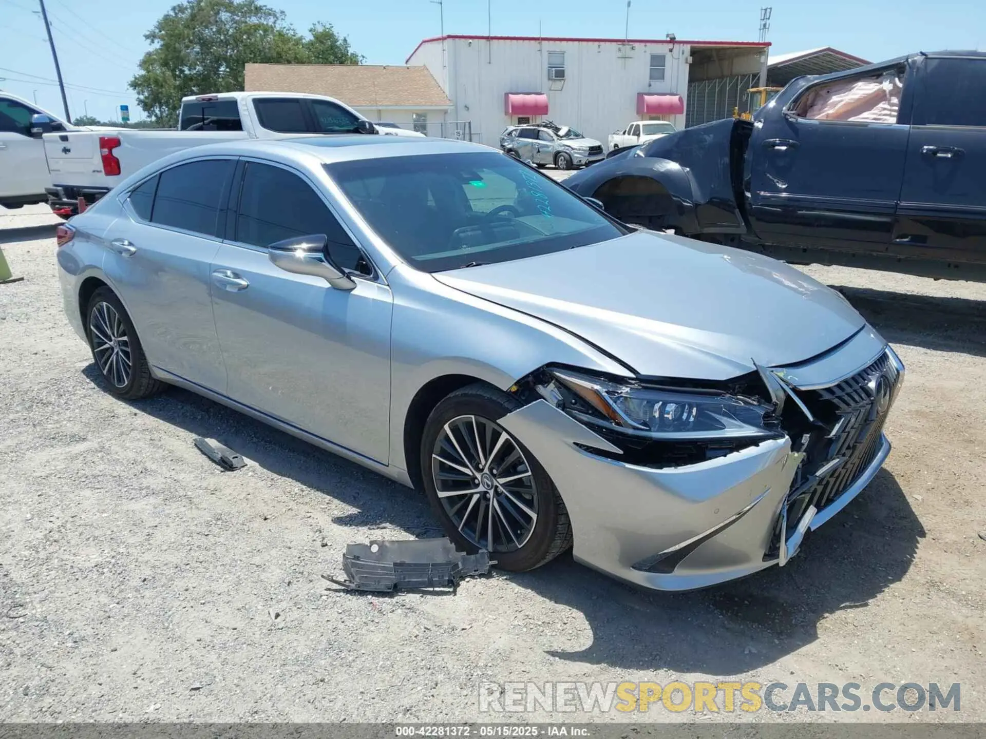 1 Фотография поврежденного автомобиля 58ADZ1B15NU137653 LEXUS ES 350 2022