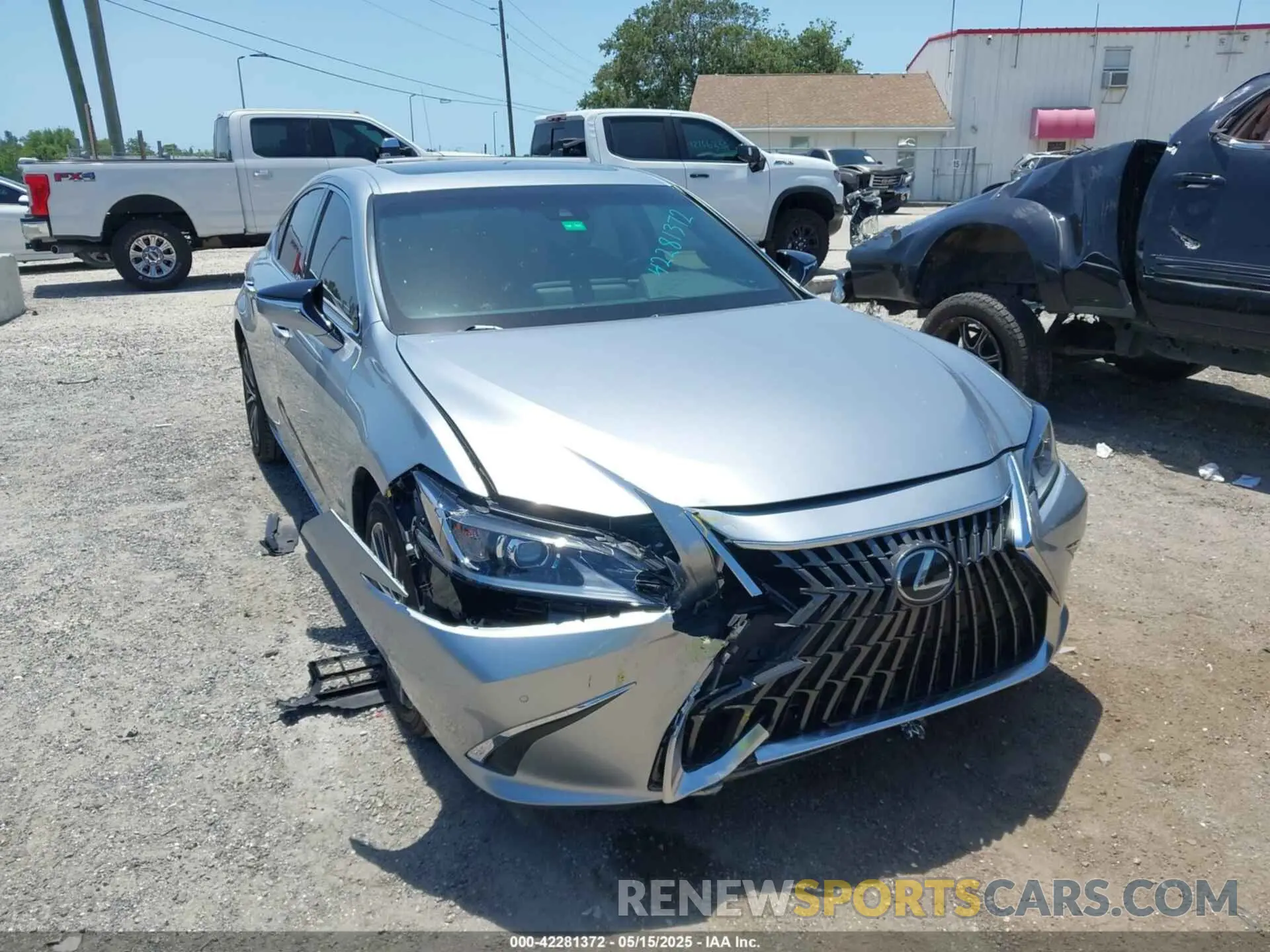 6 Фотография поврежденного автомобиля 58ADZ1B15NU137653 LEXUS ES 350 2022