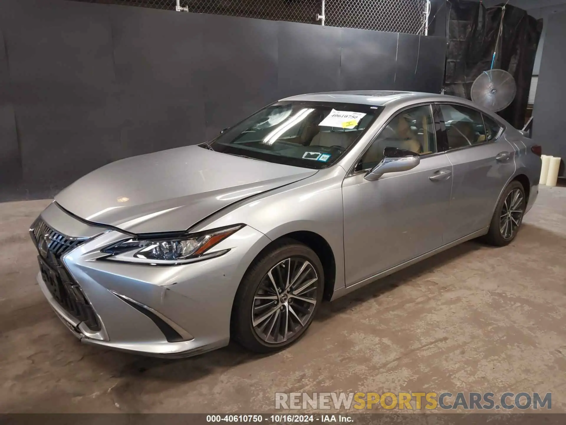 2 Photograph of a damaged car 58ADZ1B18NU120099 LEXUS ES 350 2022